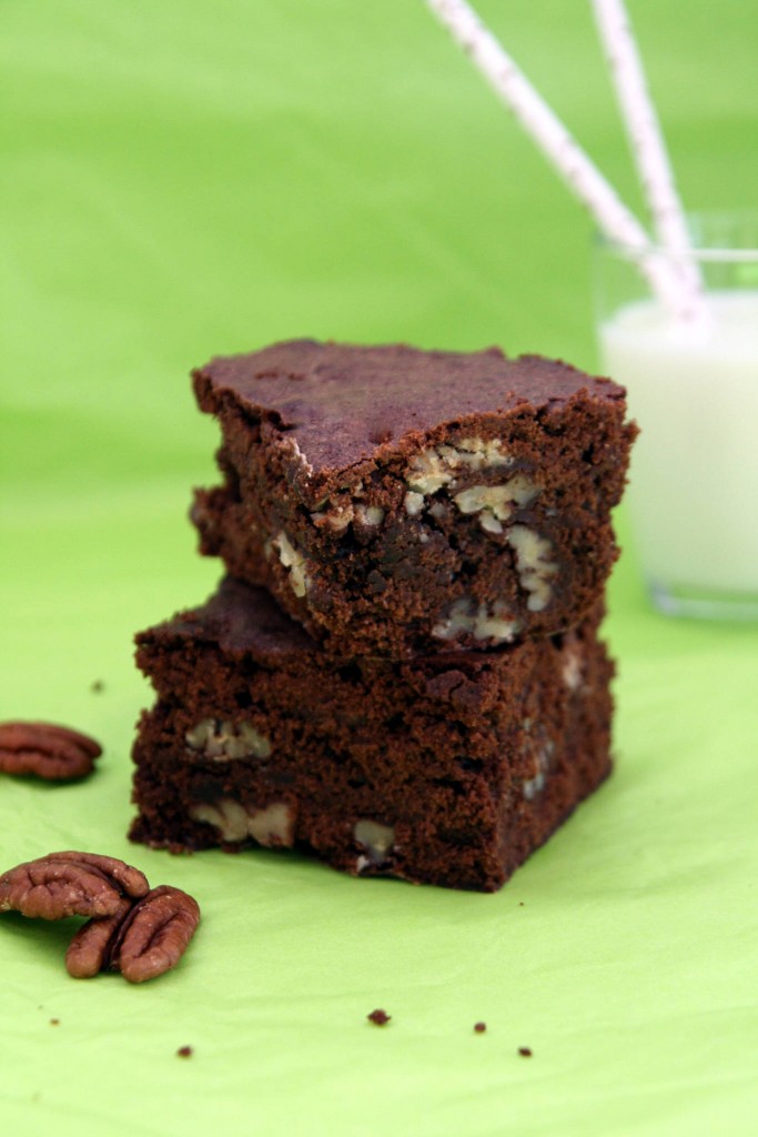 Brownie gourmand aux noix de pécan