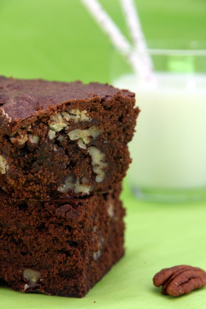 Brownie gourmand aux noix de pécan