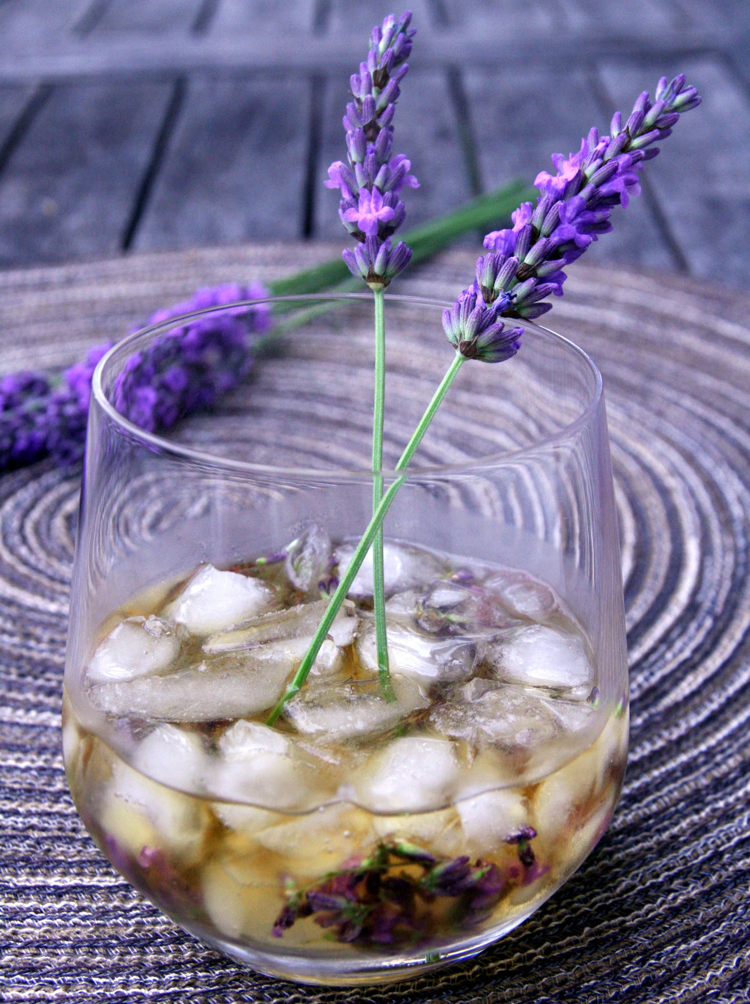 Cocktail au Calvados : le Lavender