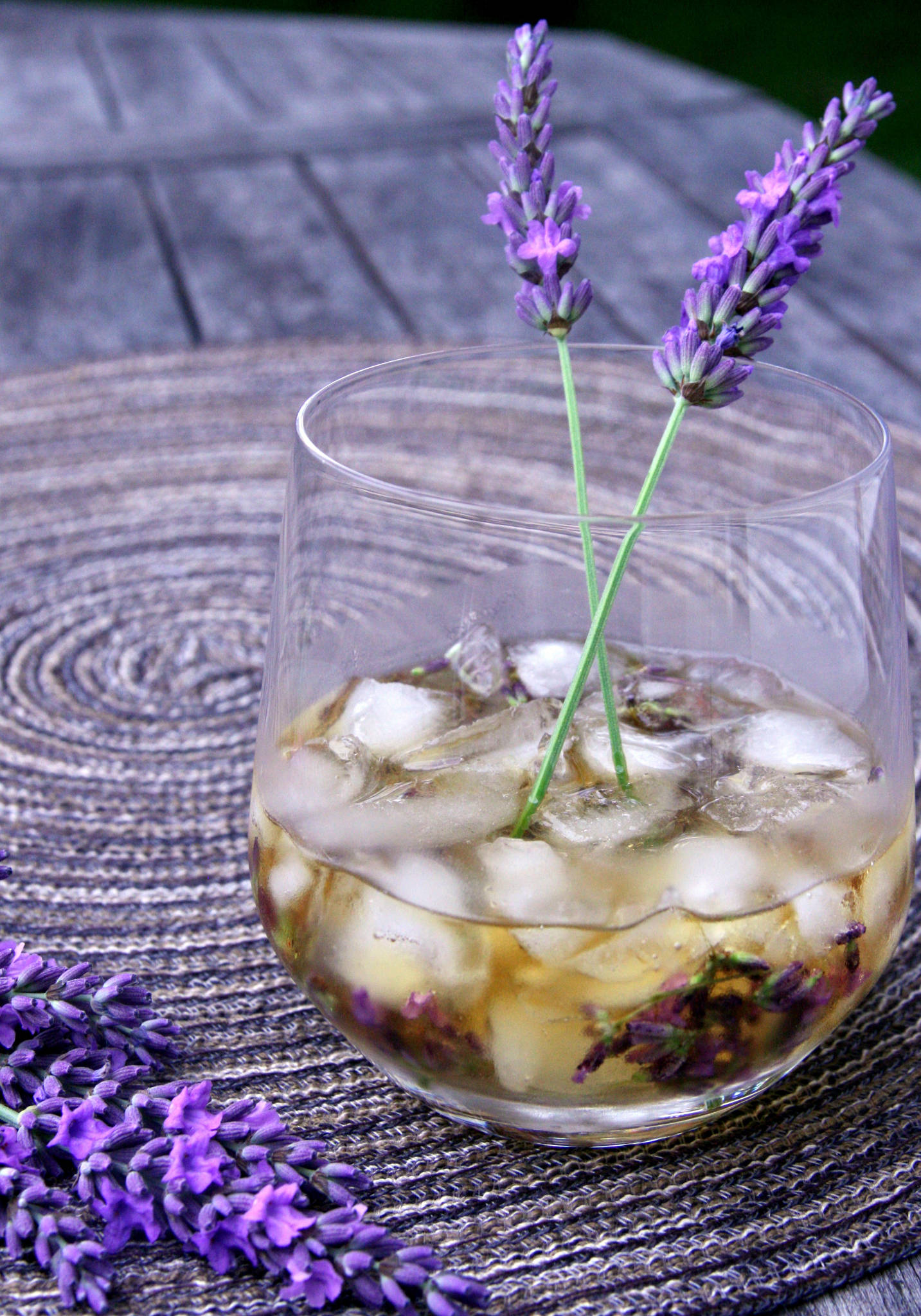 Cocktail au Calvados : le Lavender