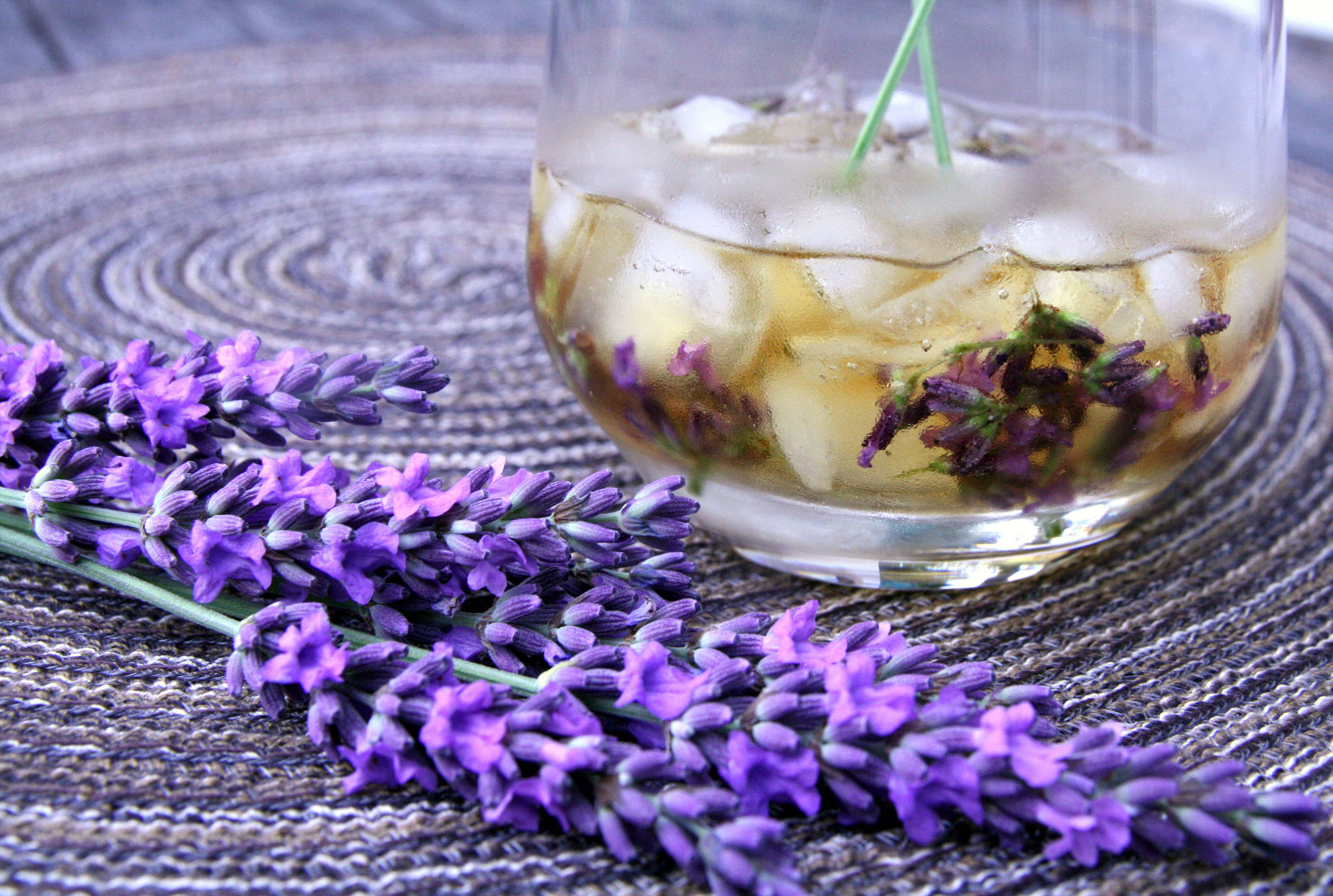 Cocktail au Calvados : le Lavender