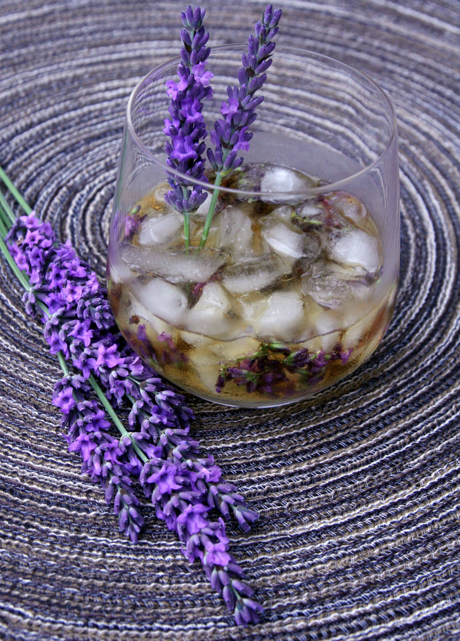 Cocktail au Calvados : le Lavender