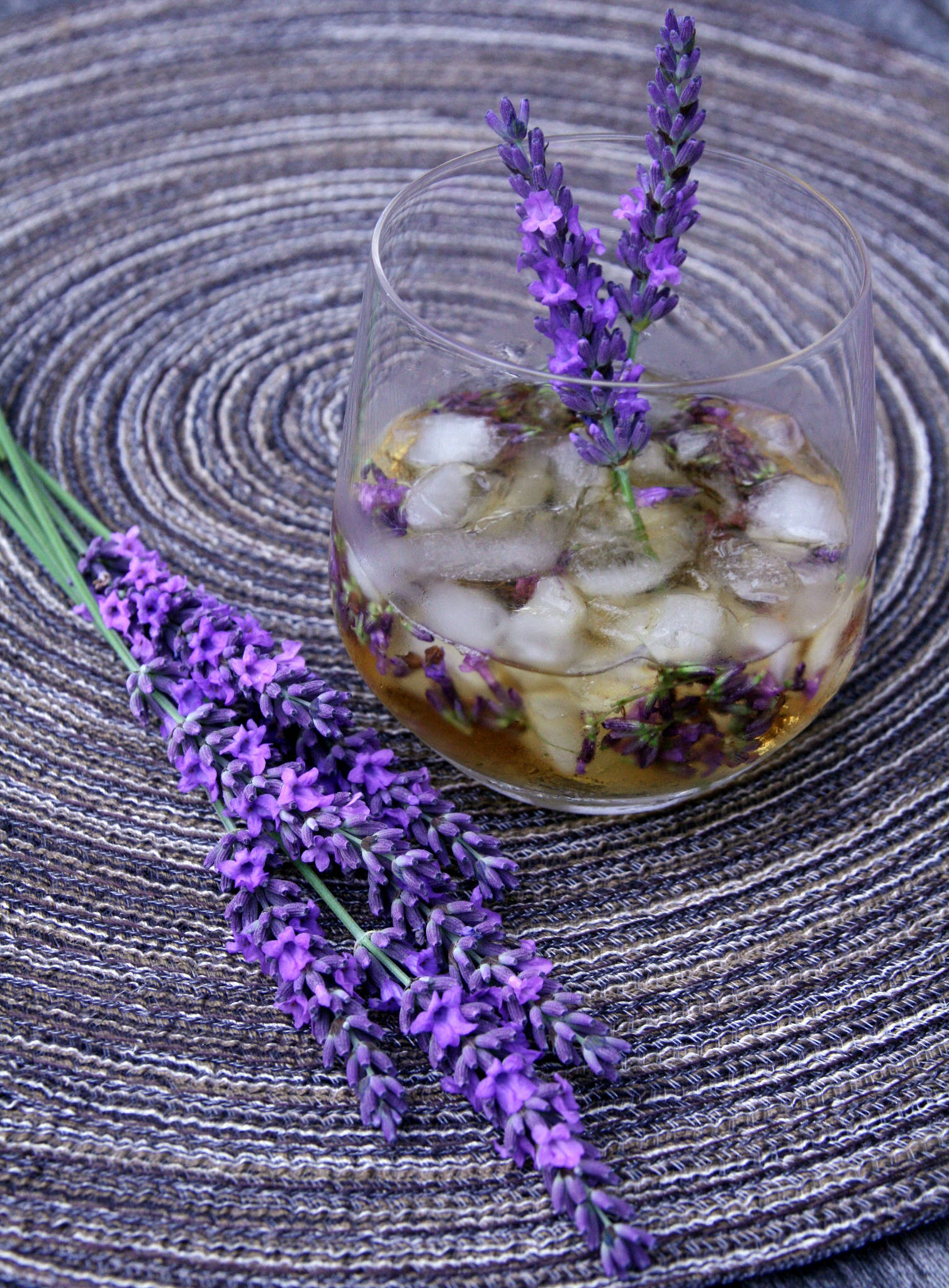 Cocktail au Calvados : le Lavender