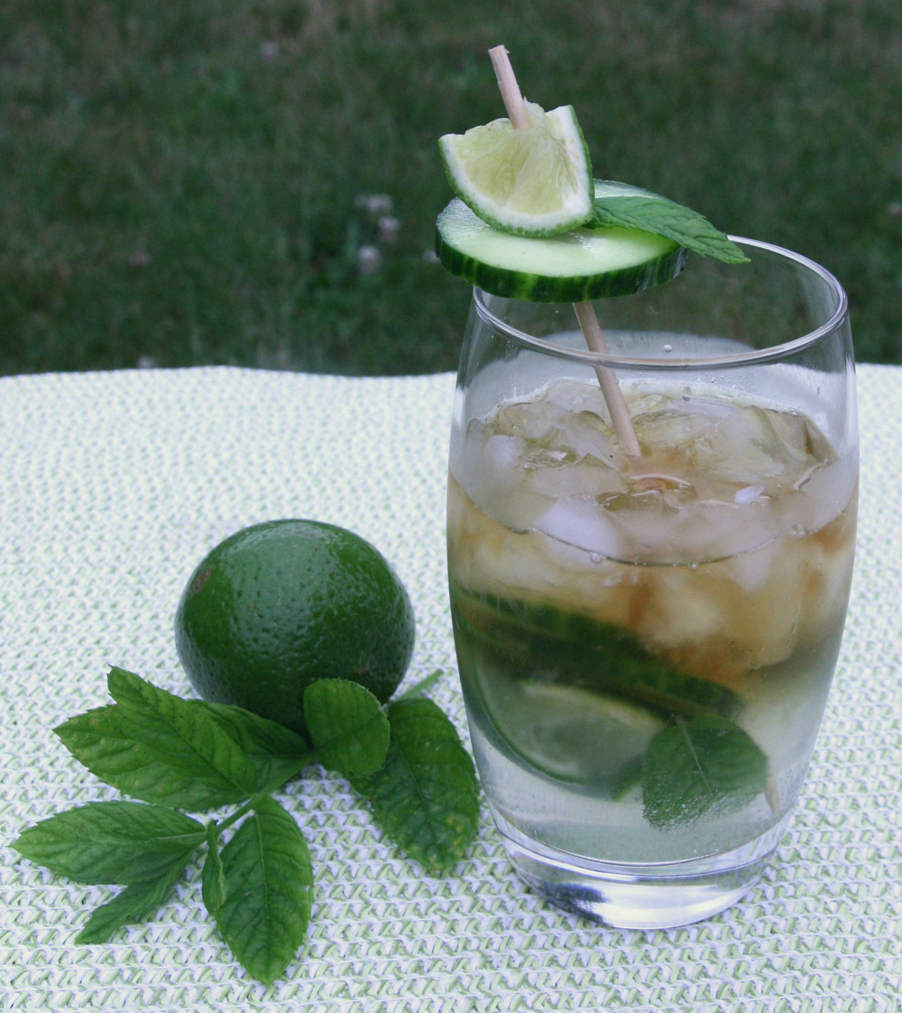 Mojito concombre au Calvados