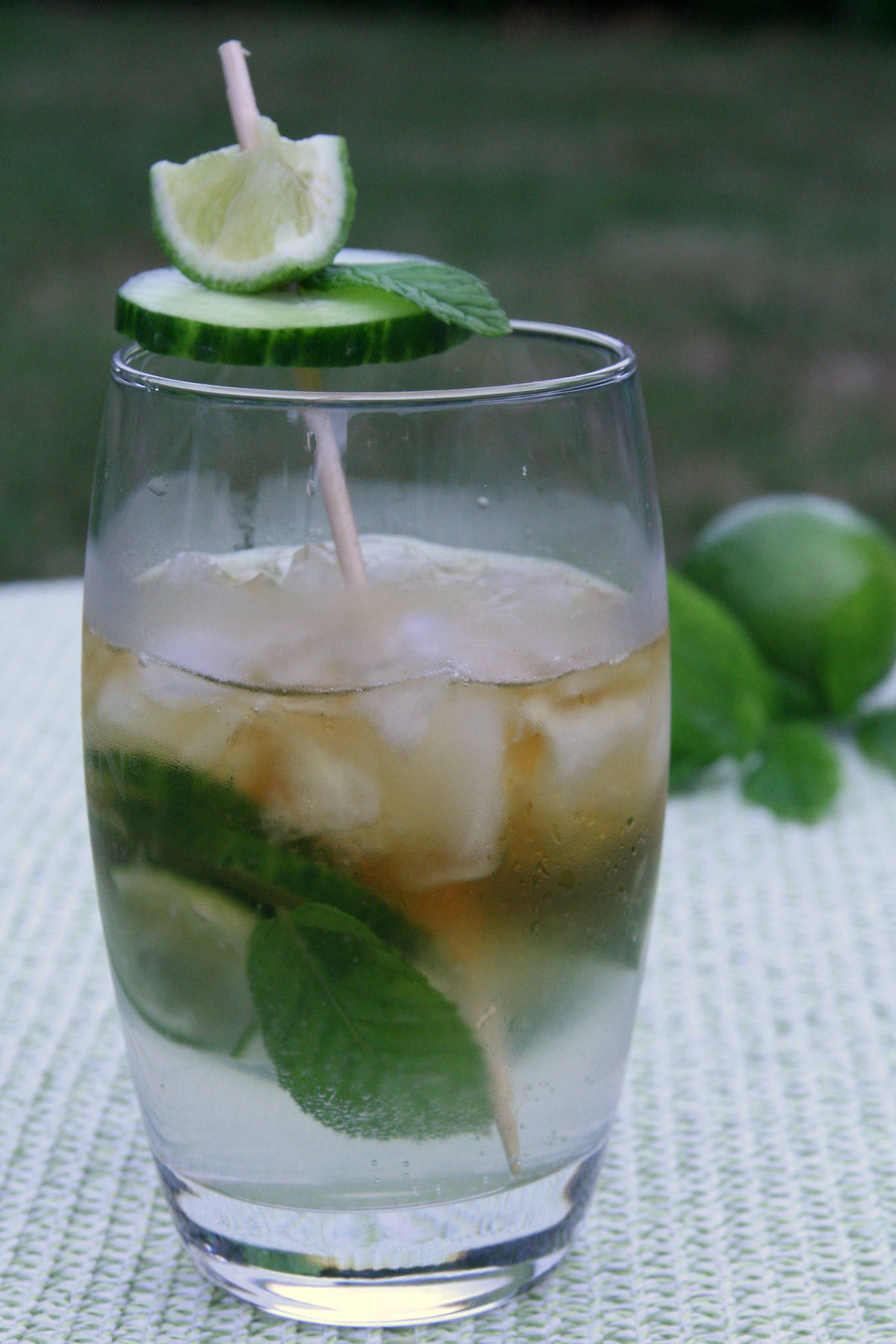 Mojito concombre au Calvados