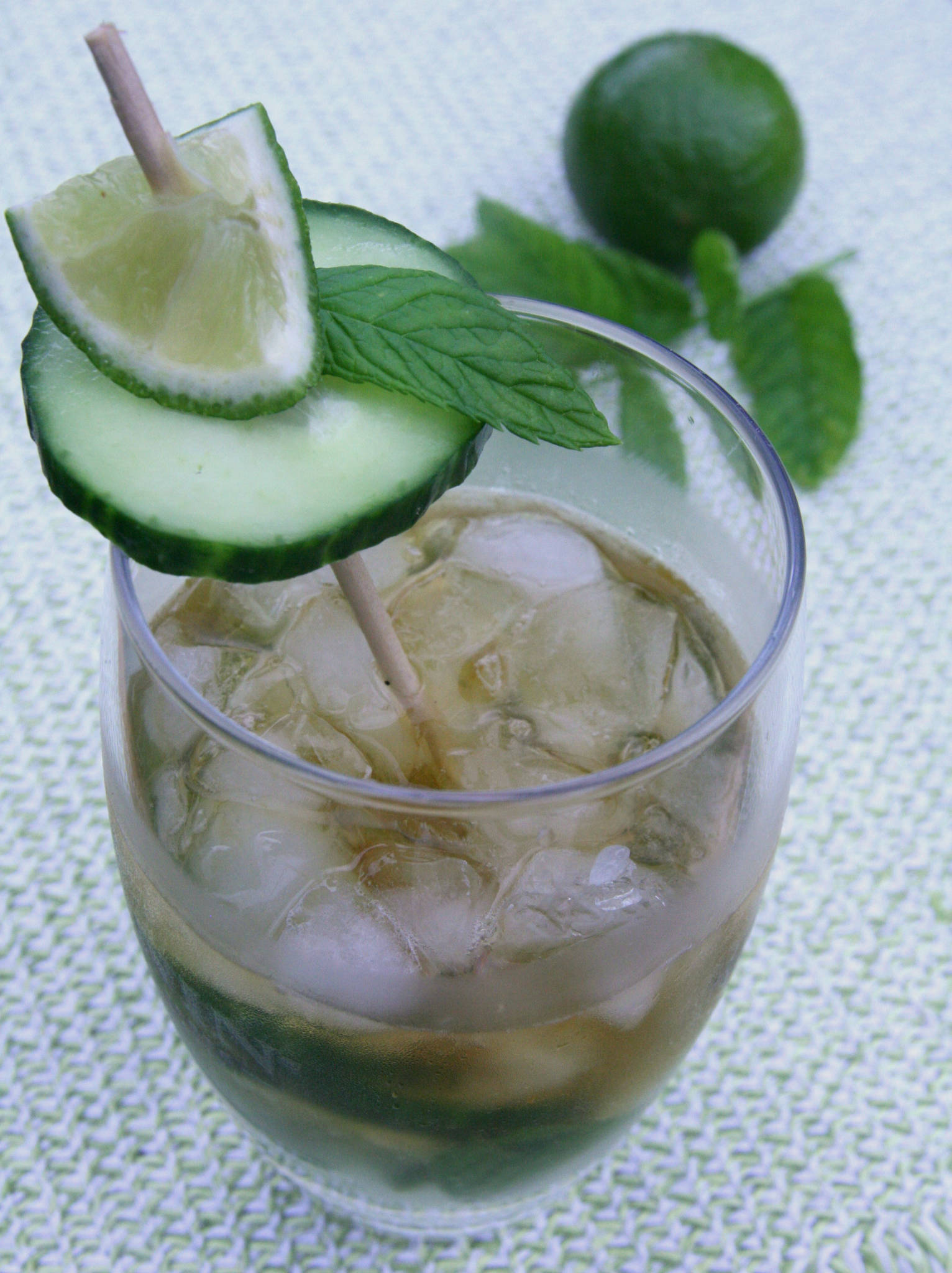 Mojito concombre au Calvados