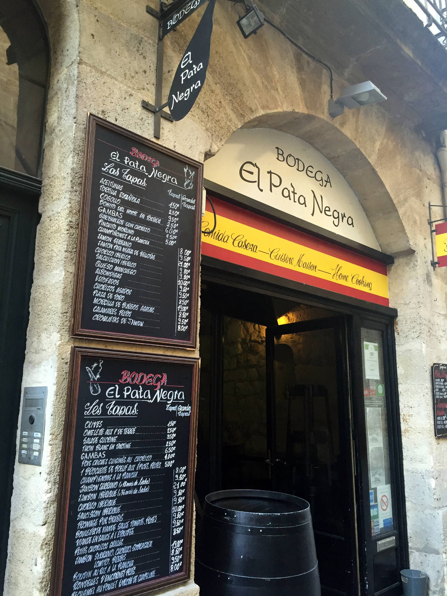 Bodega El Pata Negra à Bordeaux (33)