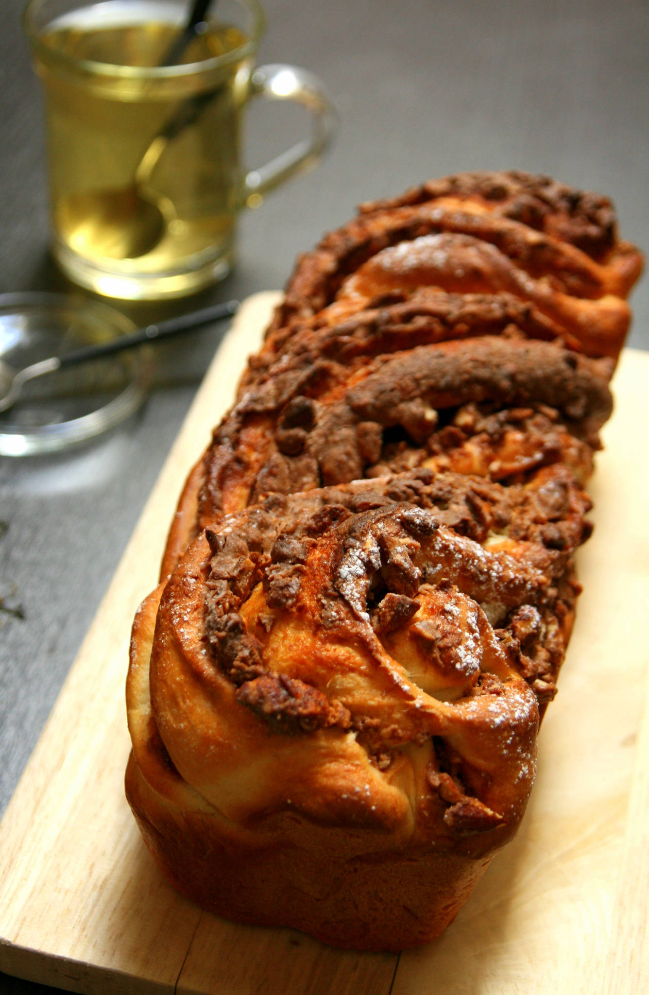 Brioche praliné-amandes