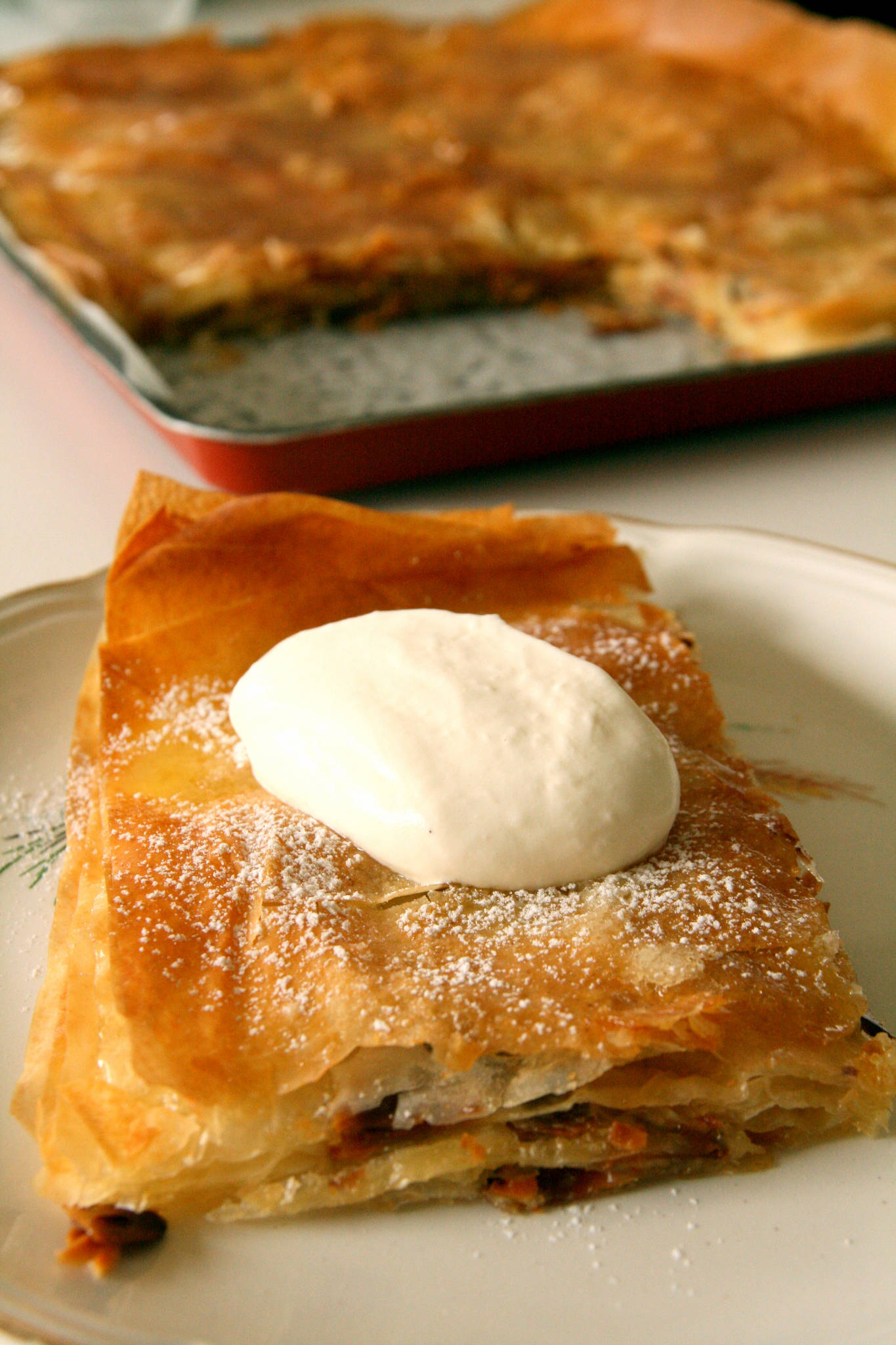 Croustillant au miel et aux amandes