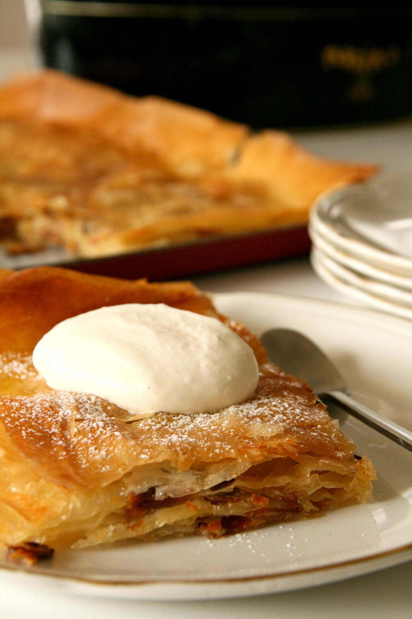 Croustillant au miel et aux amandes