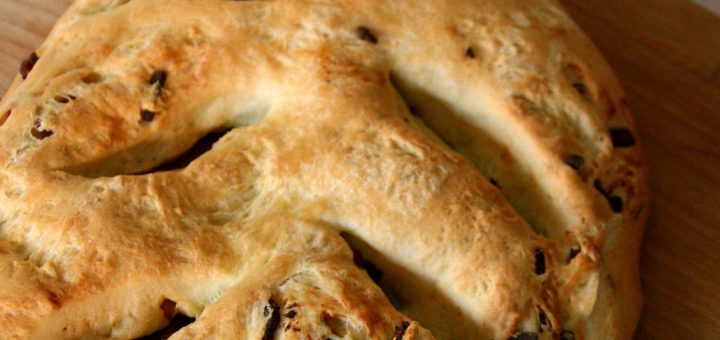 Fougasse aux lardons