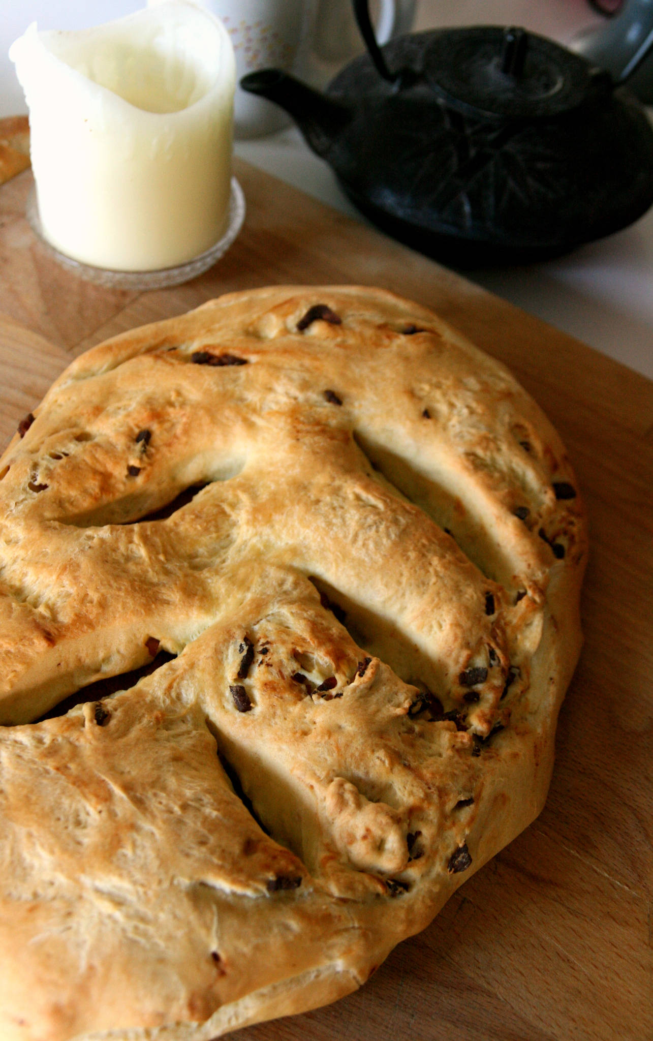 Fougasse aux lardons