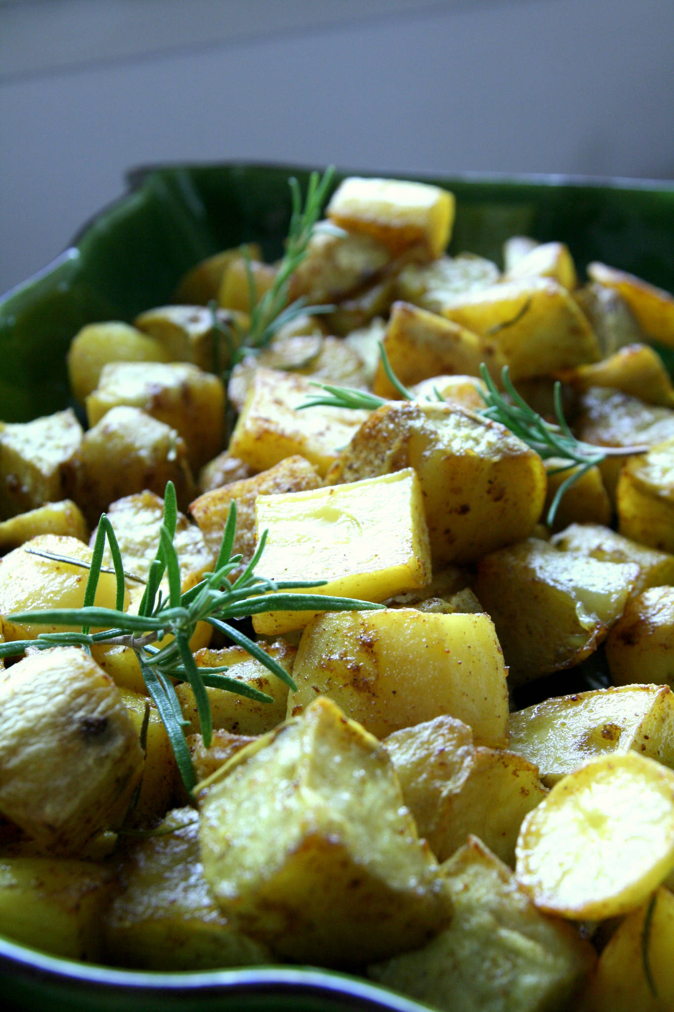 Duo de patates aux épices et au romarin