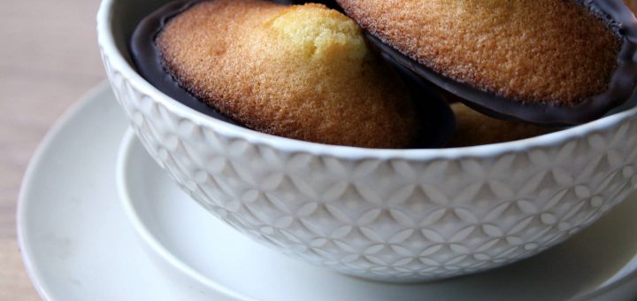 Madeleines au chocolat