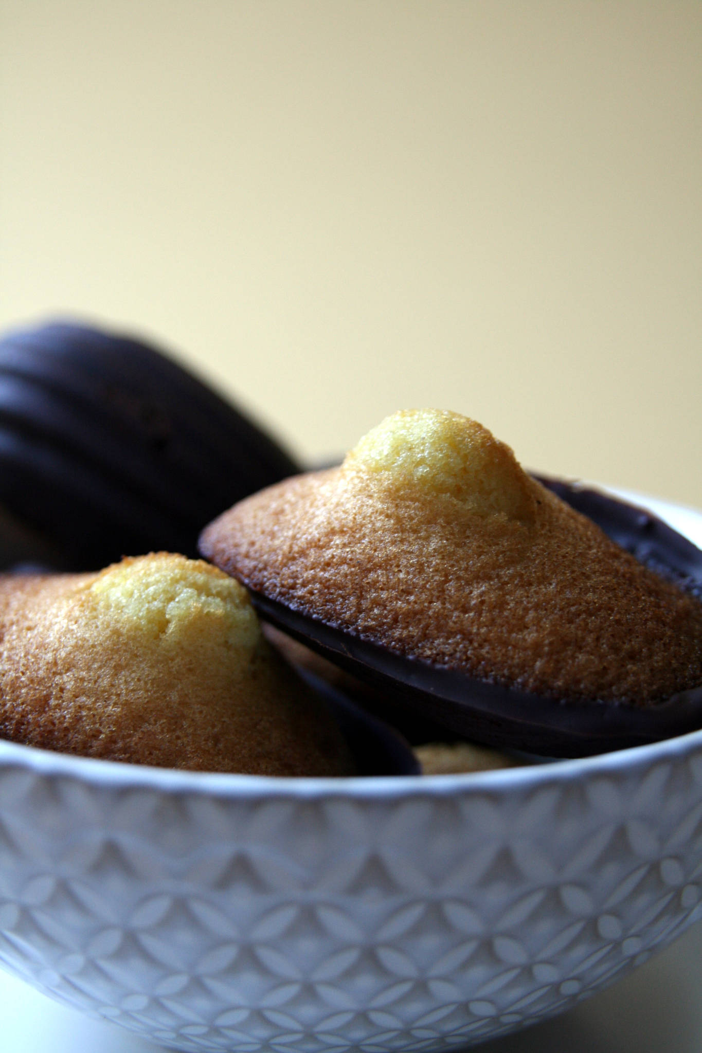 Madeleines au chocolat