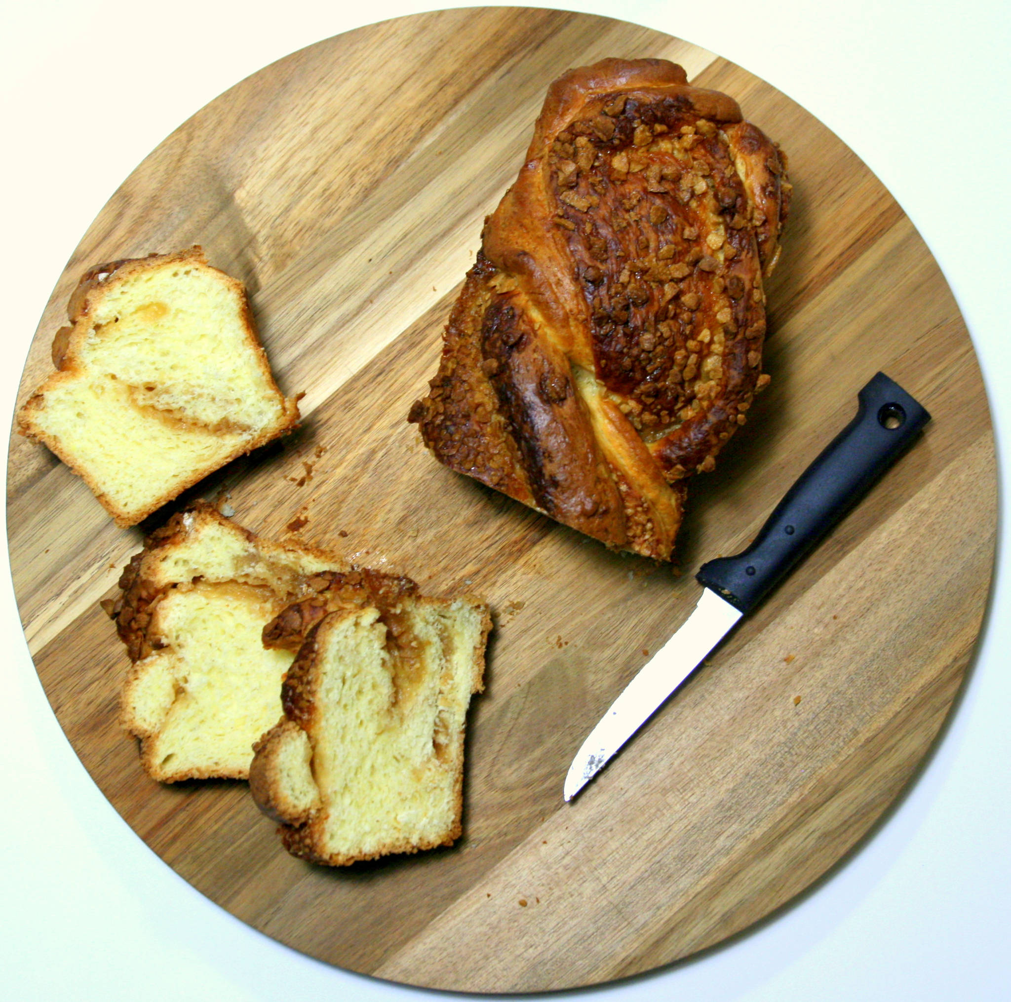 Brioche aux pépites de sucre d'érable