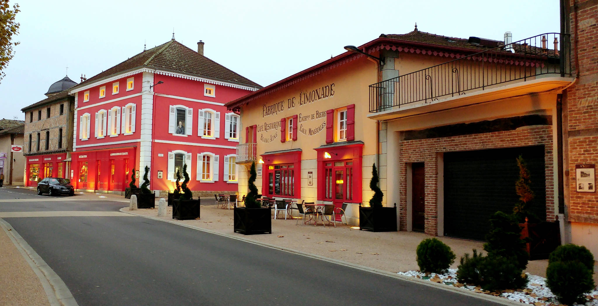 L'auberge Georges Blanc à Vonnas (01)