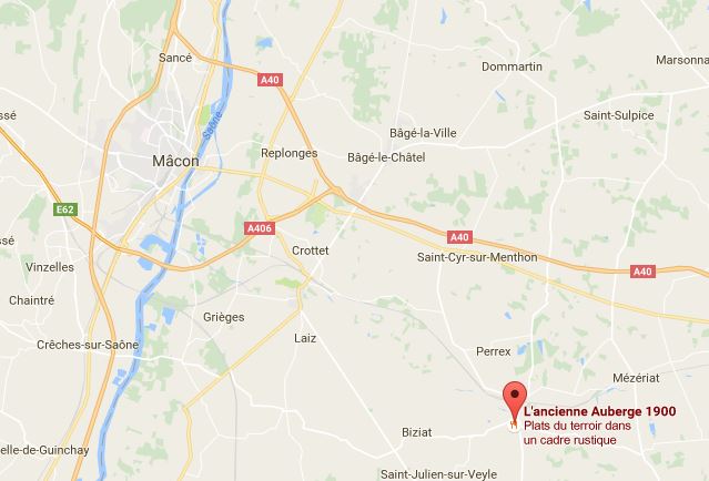 L'auberge Georges Blanc à Vonnas (01)