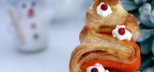 Sapins feuilletés à la truite fumée