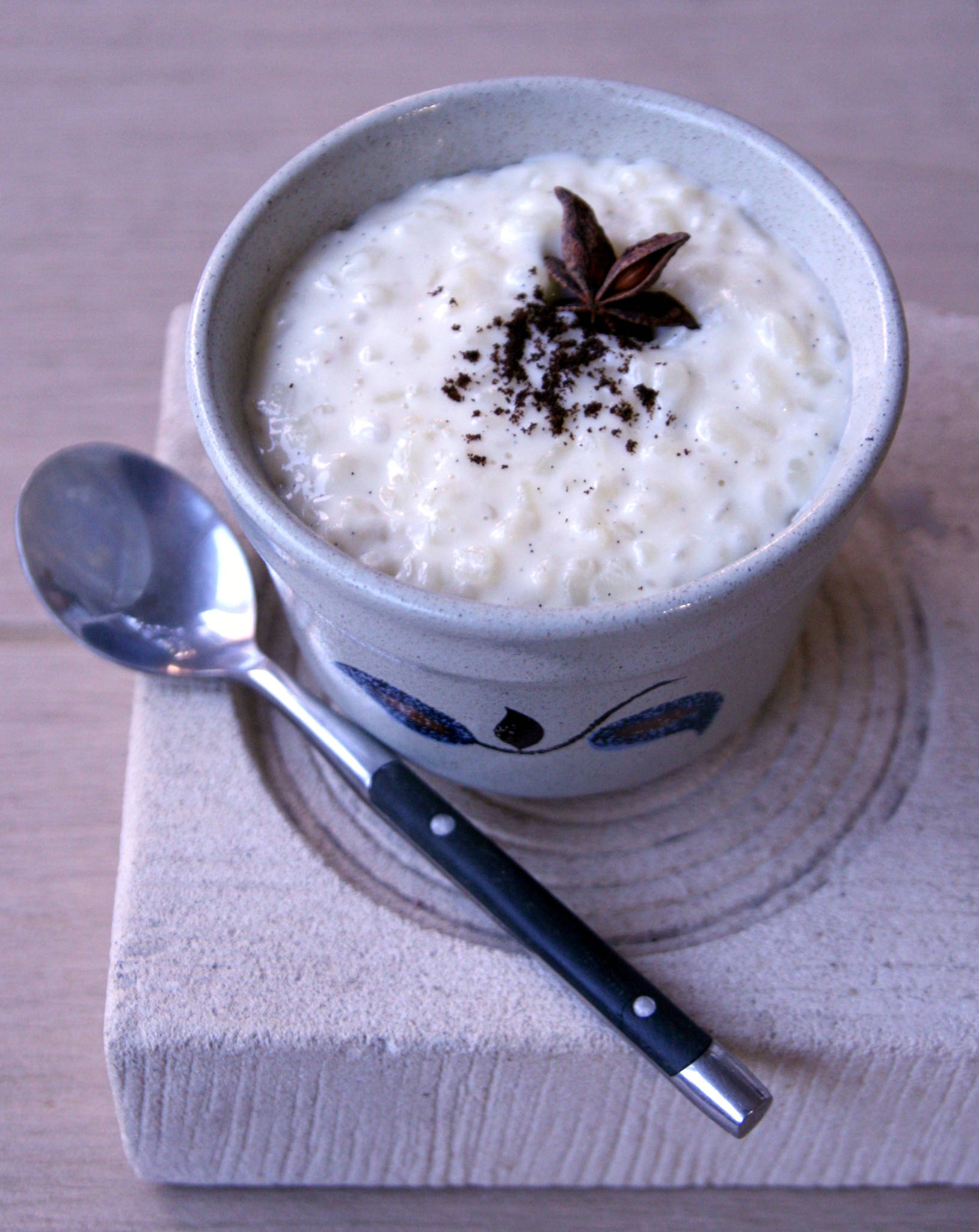 Riz au lait à la vanille et à la badiane