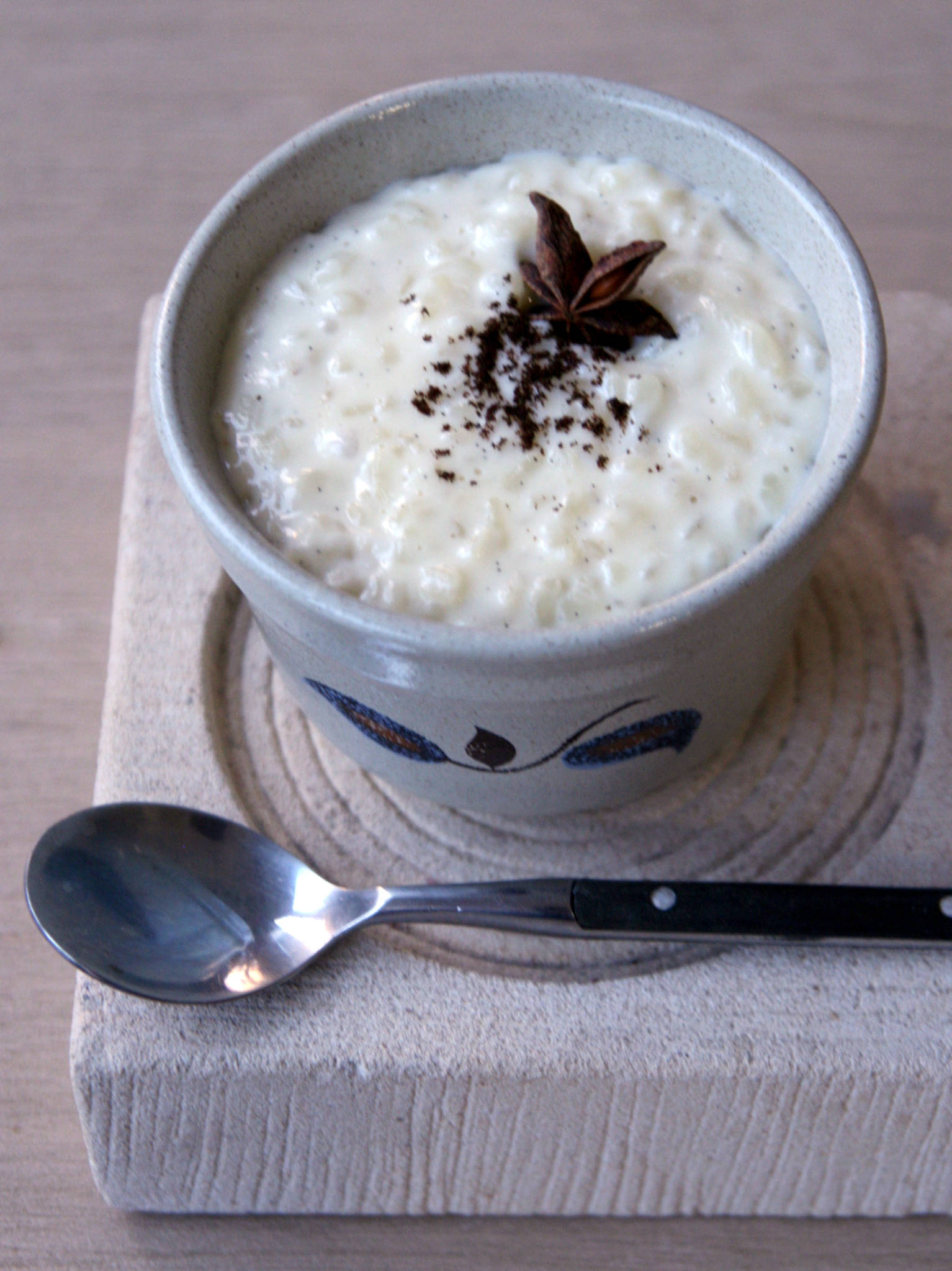 Riz au lait à la vanille et à la badiane