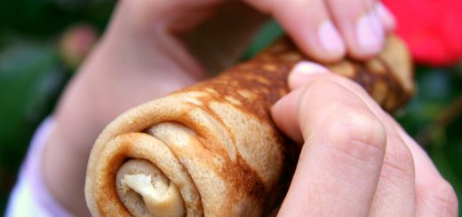 Crêpes ultra-légères à la farine de châtaignes