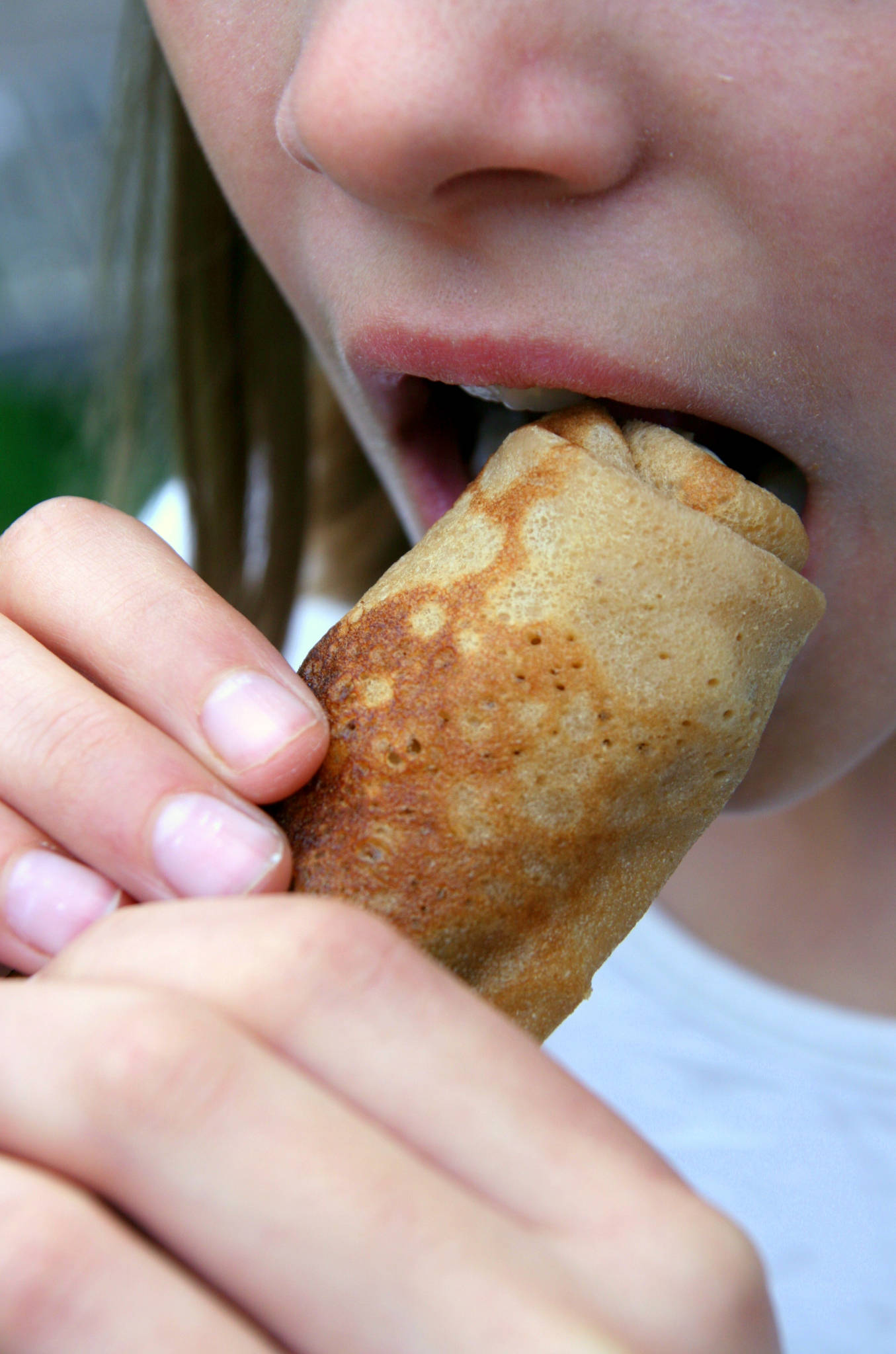 Crêpes ultra-légères à la farine de châtaignes