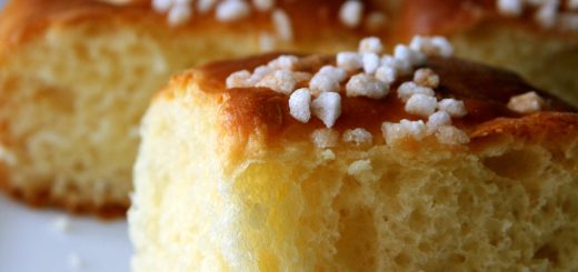 Brioche légère à l'amaretto