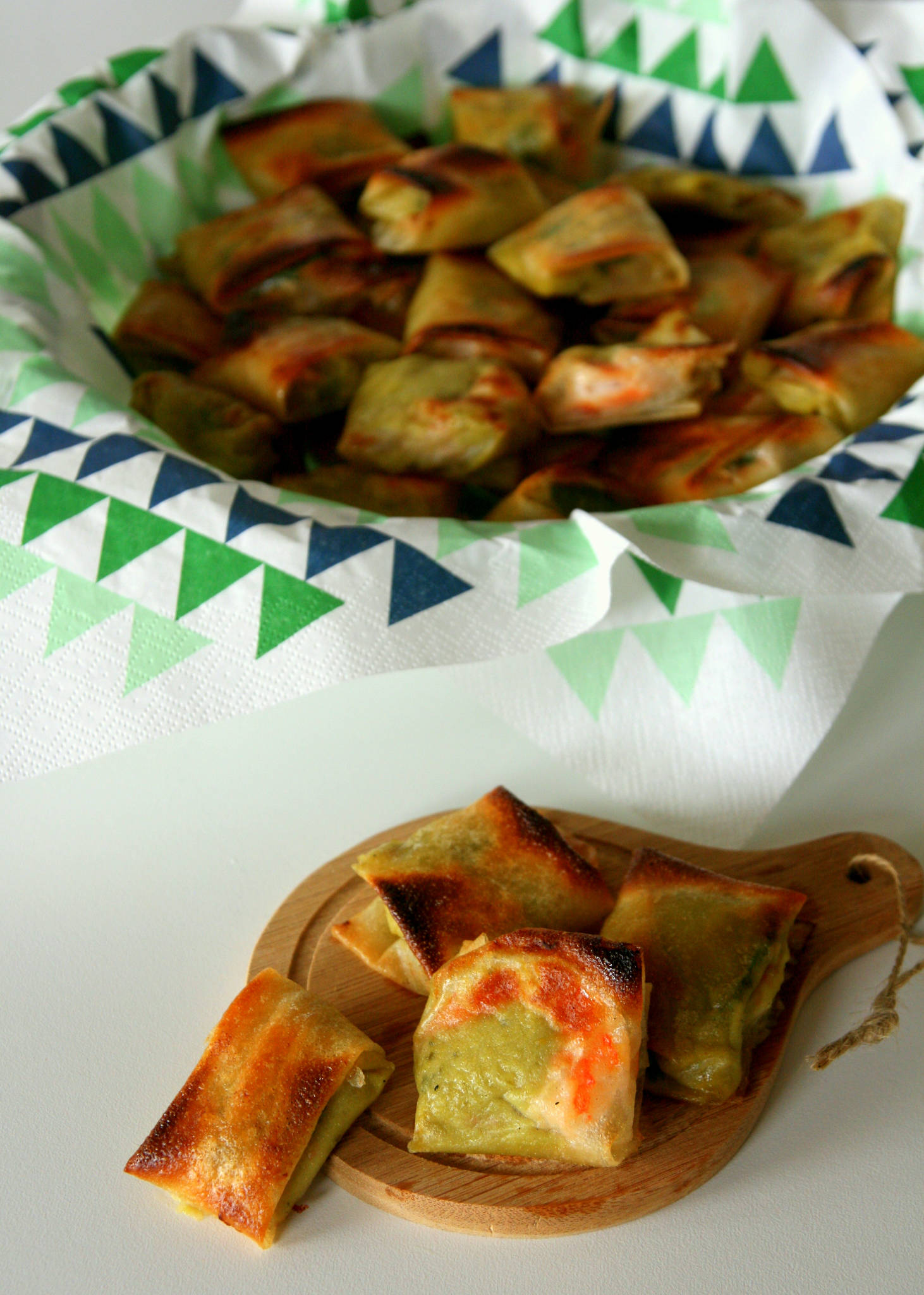 Brick crevette et guacamole