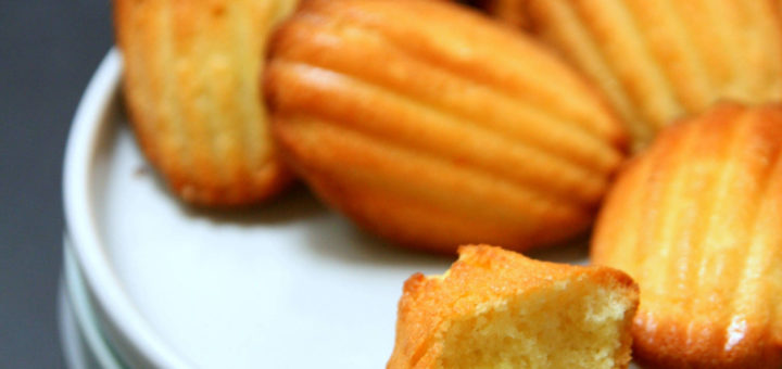 Madeleines à la mandarine