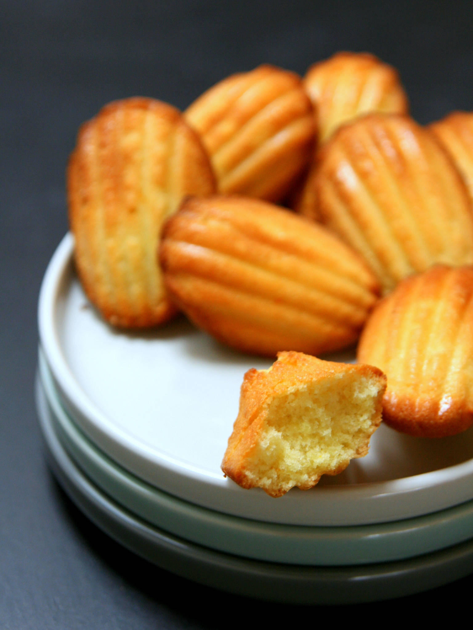 Madeleines à la mandarine