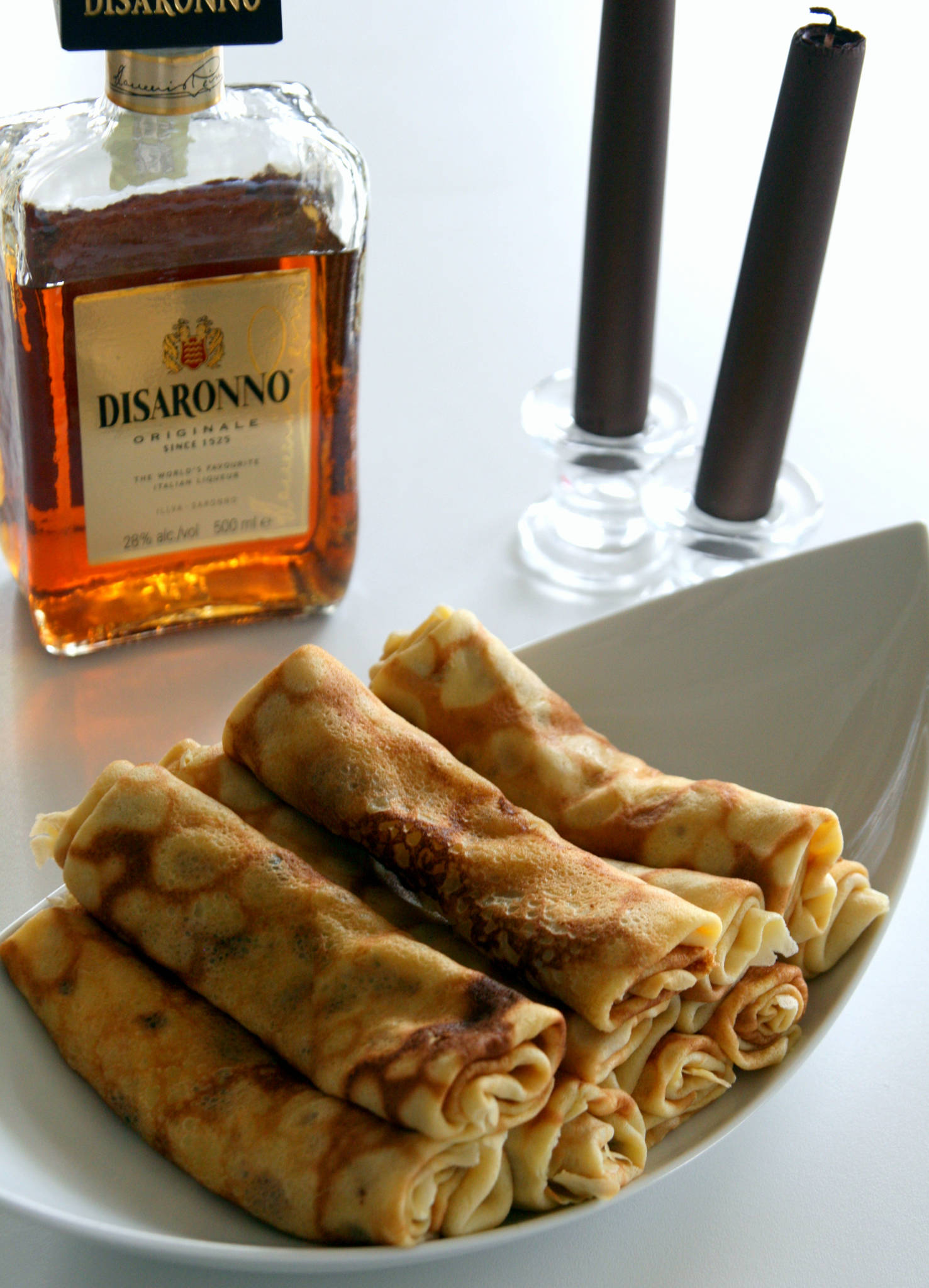 Crêpes à l'Amaretto