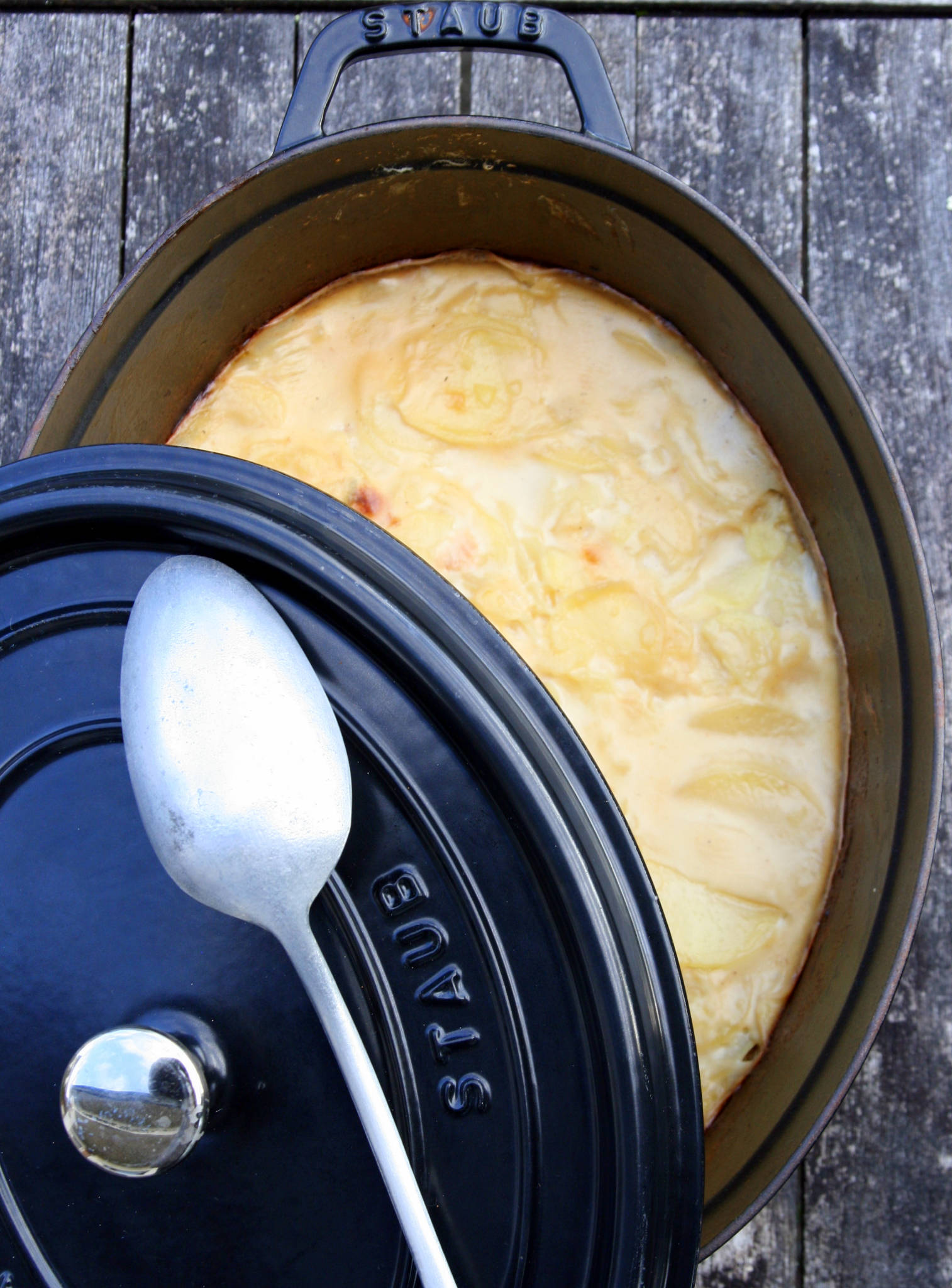 Gratin de pommes de terre à l'aillet