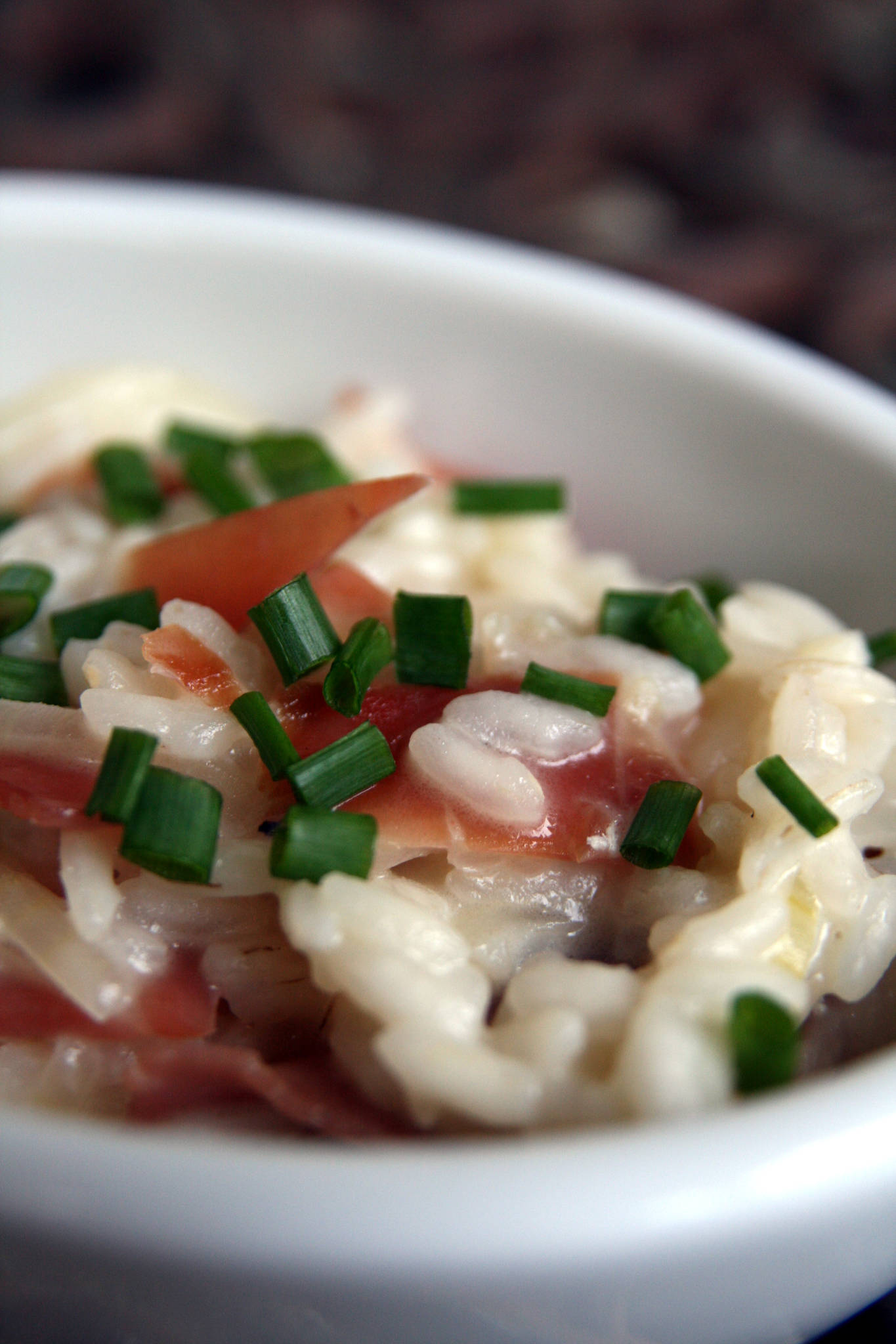 Risotto au jambon de Bayonne