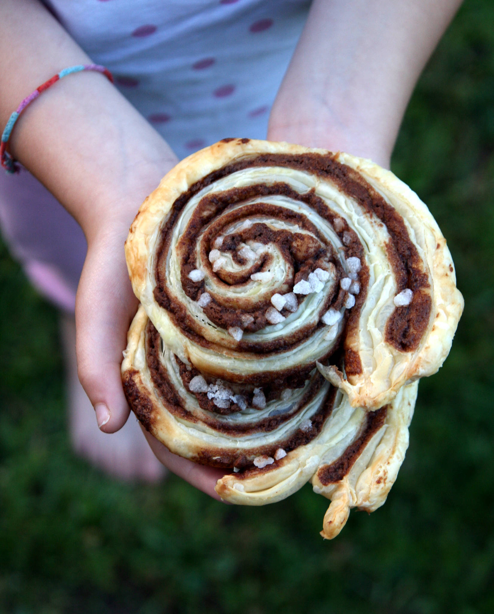 Escargots feuilletés au Nutella