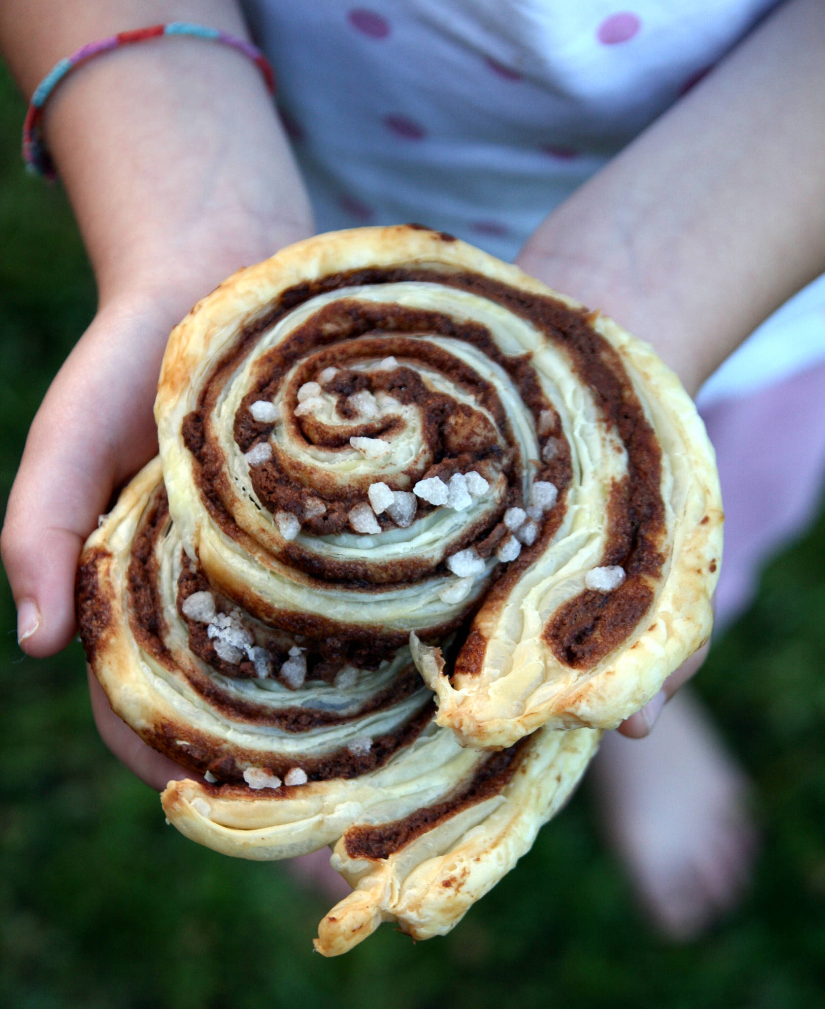 Escargots feuilletés au Nutella