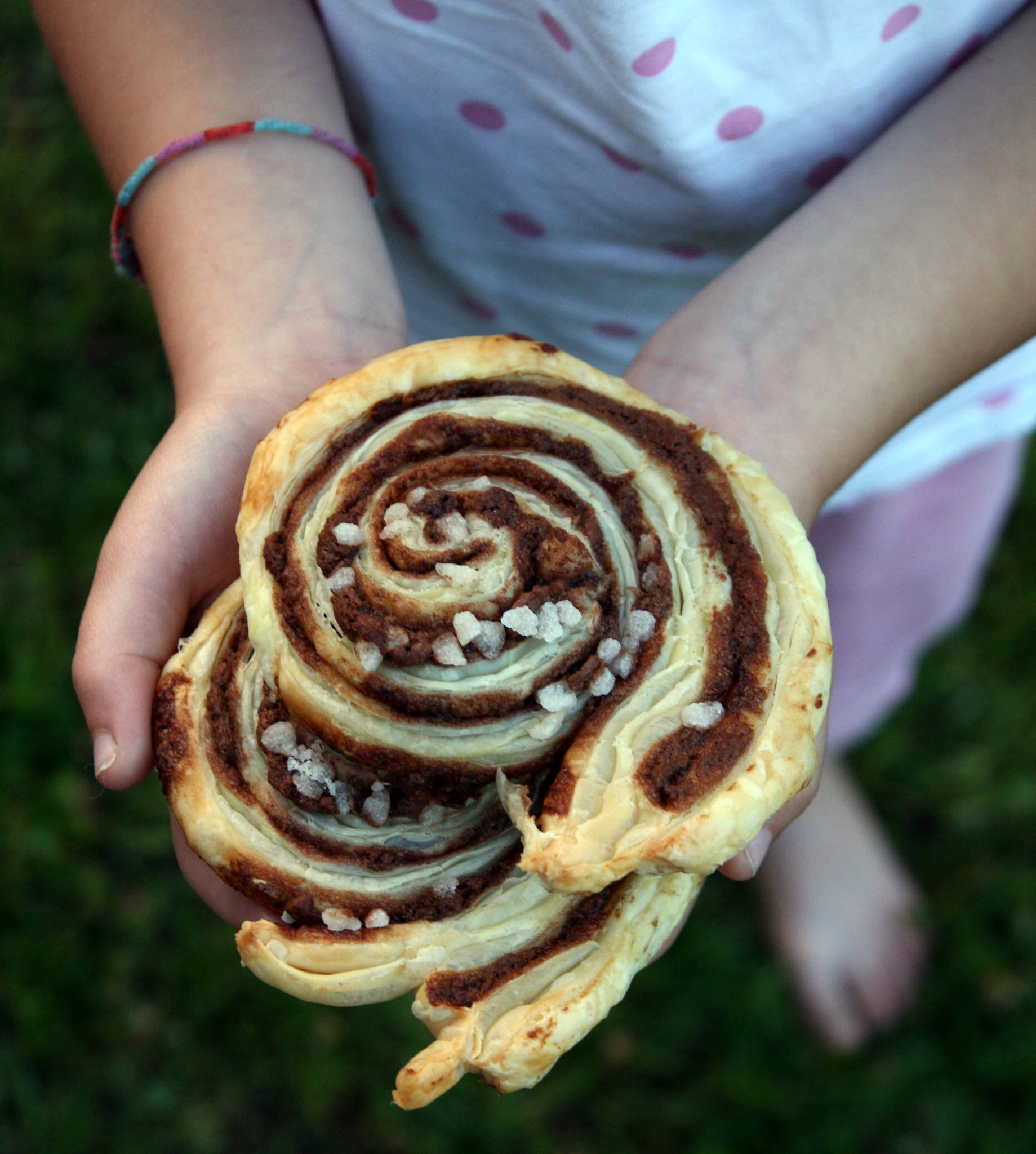 Escargots feuilletés au Nutella