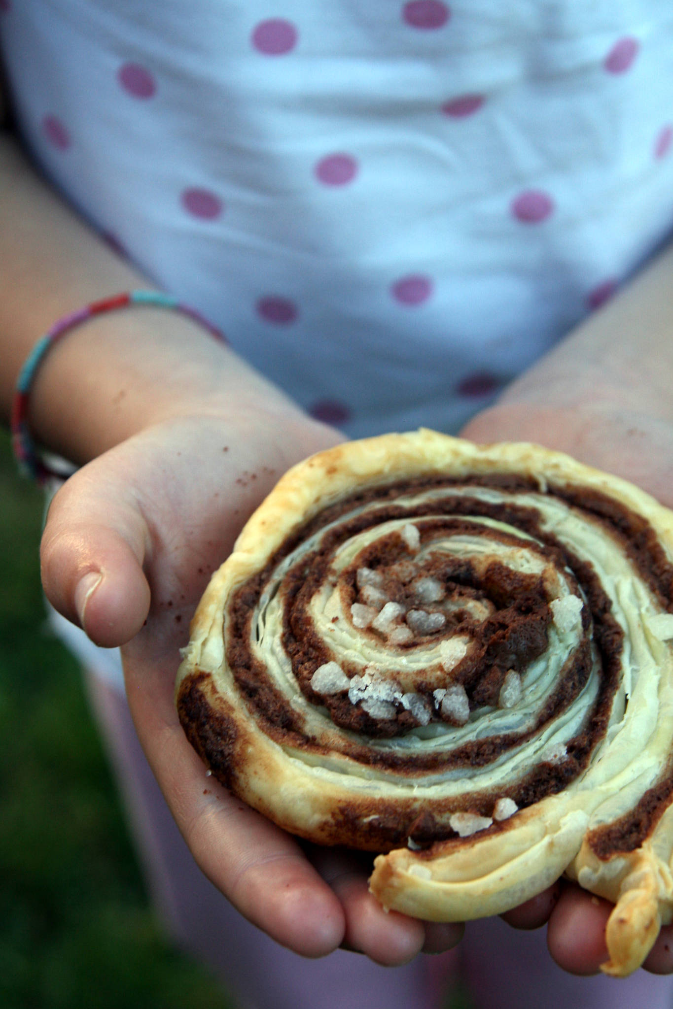 Escargots feuilletés au Nutella