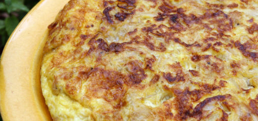 Tortilla aux oignons