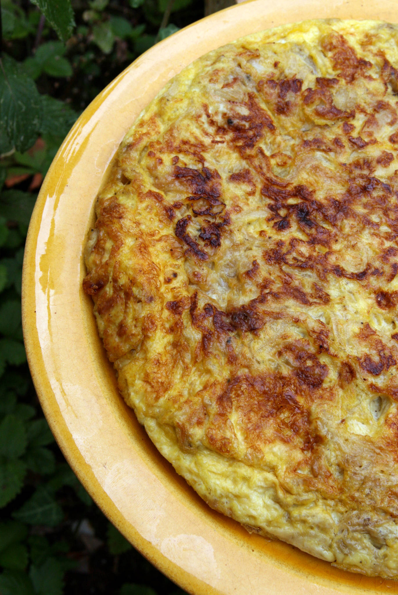 Tortilla aux oignons