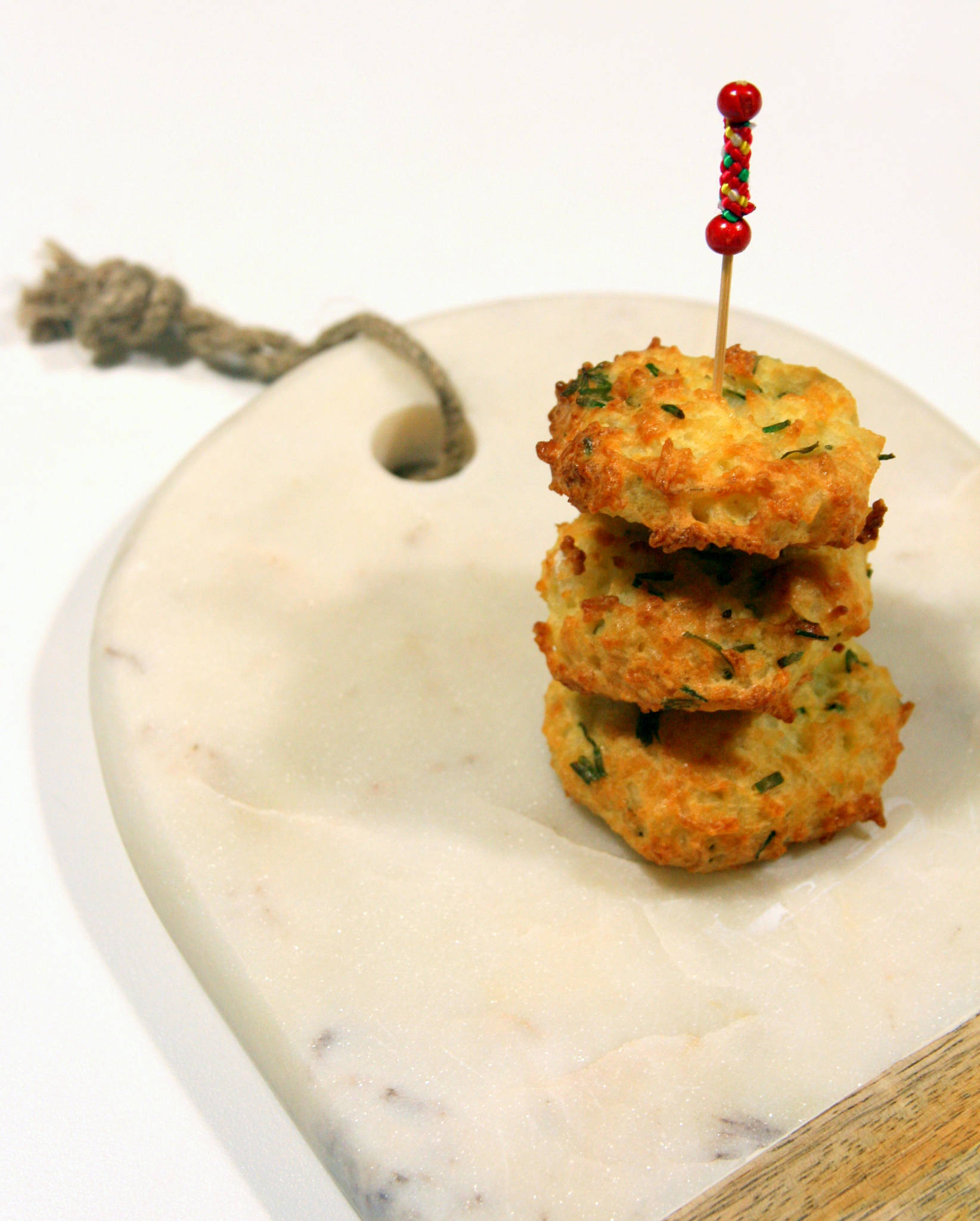 Croquettes de riz basmati au curry et aux herbes