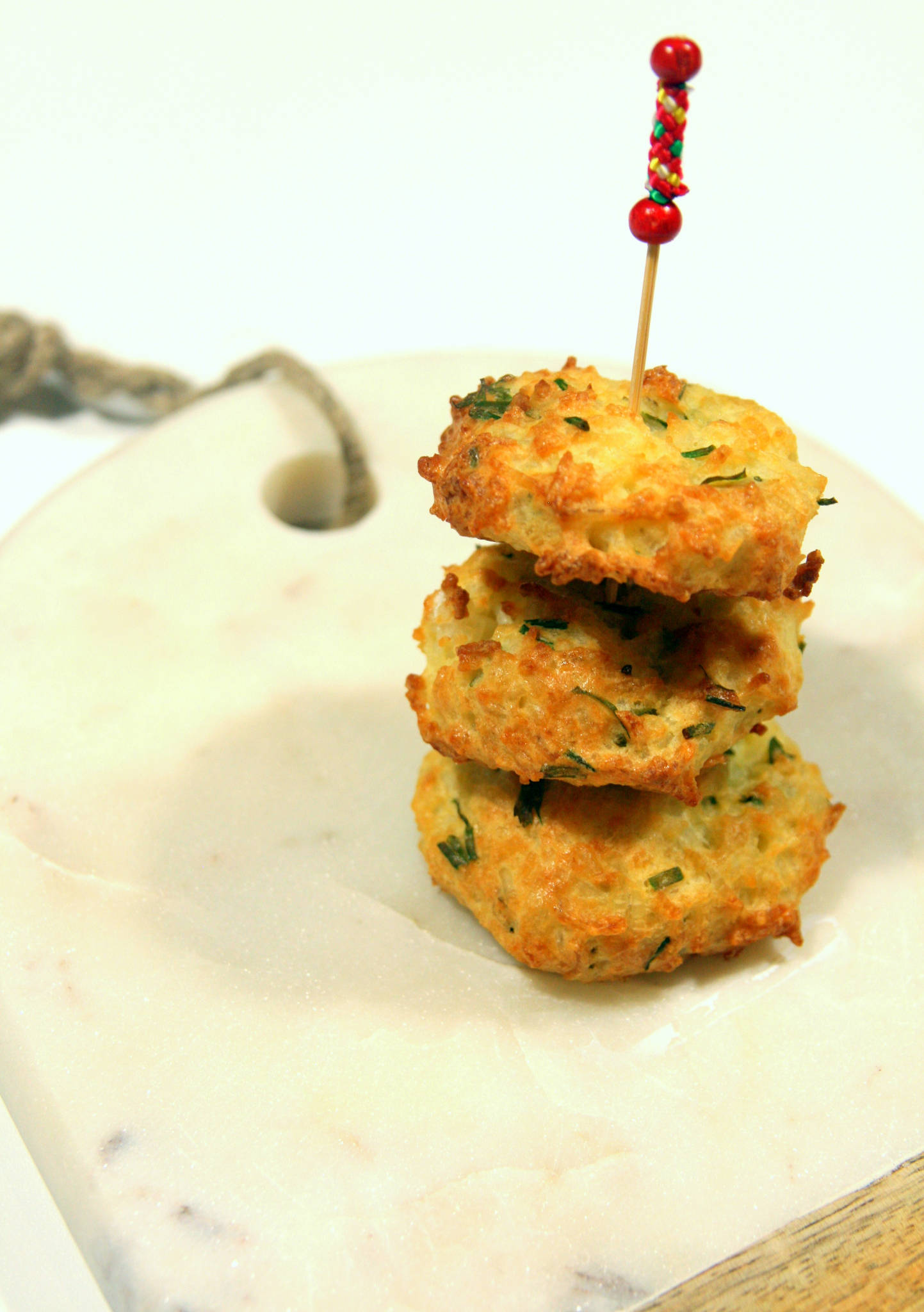 Croquettes de riz basmati au curry et aux herbes