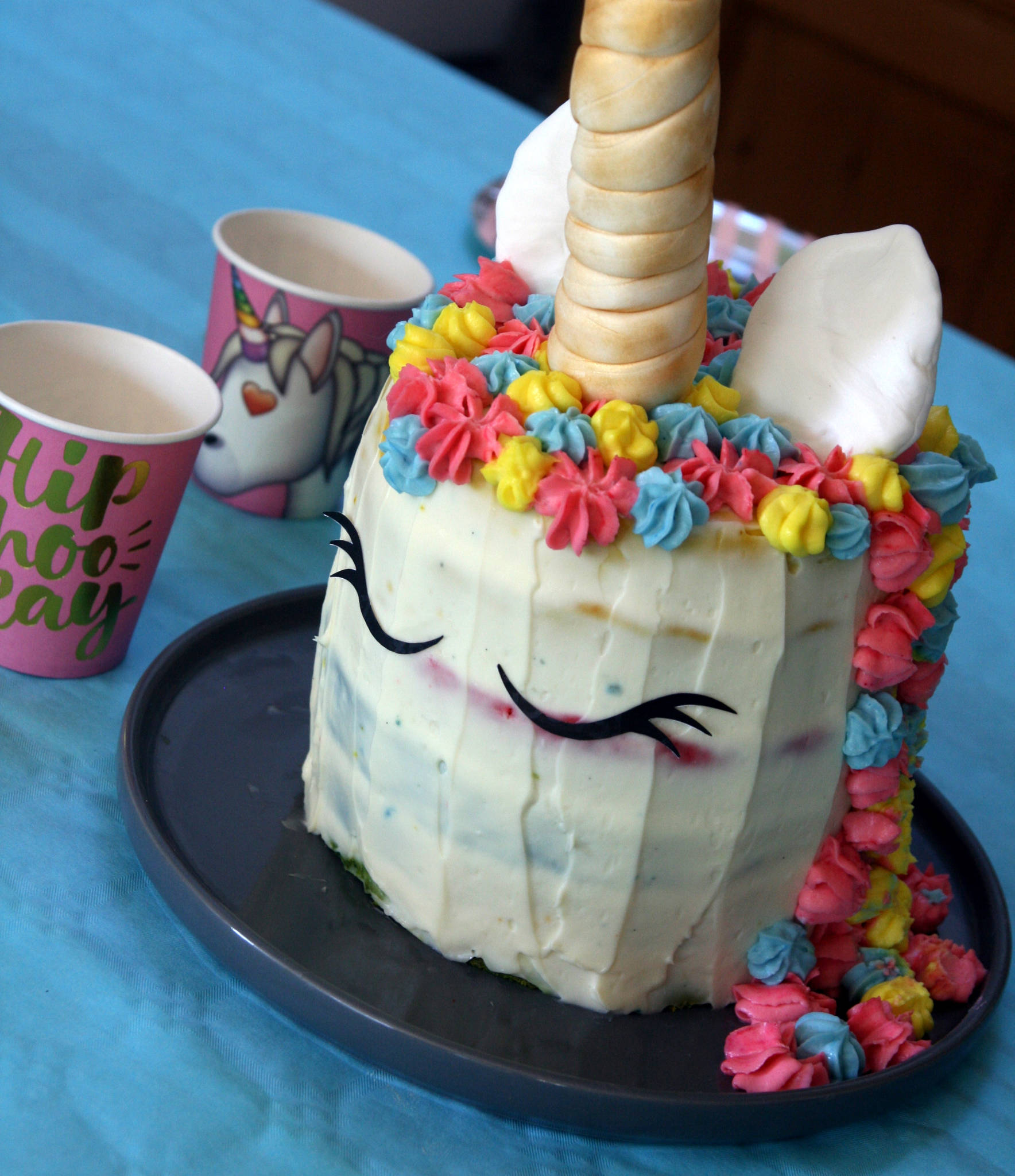 Rainbow Cake Licorne