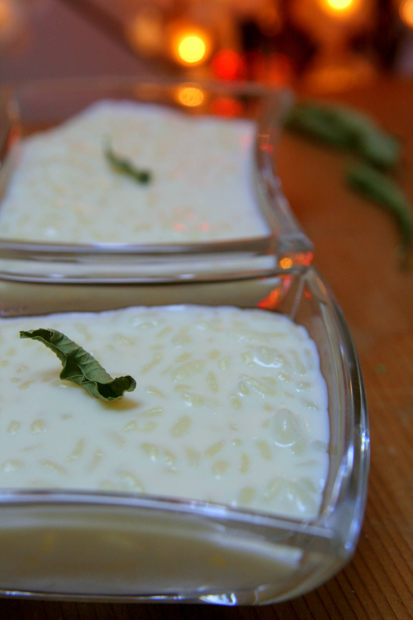 Riz au lait infusé à la verveine