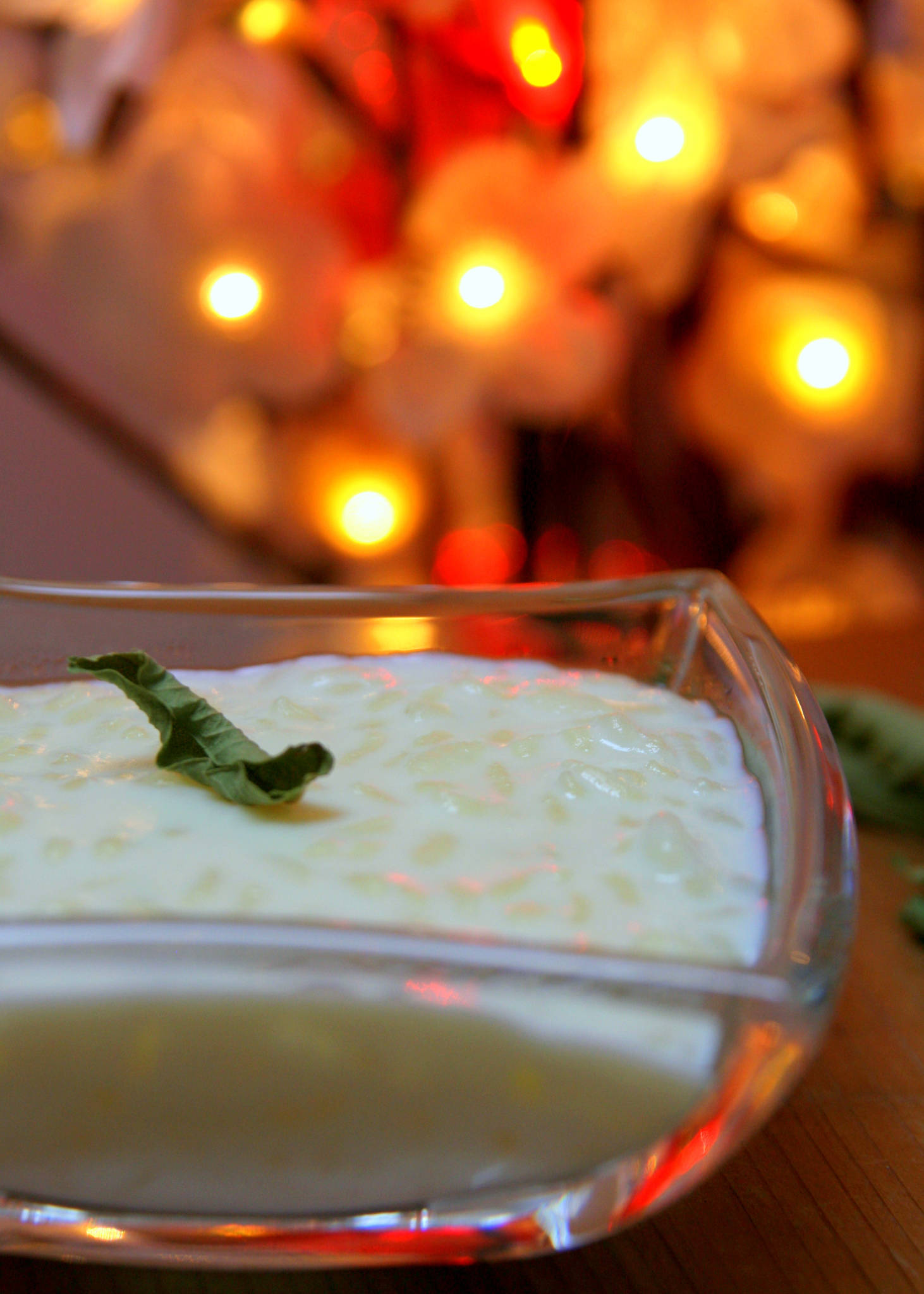 Riz au lait infusé à la verveine