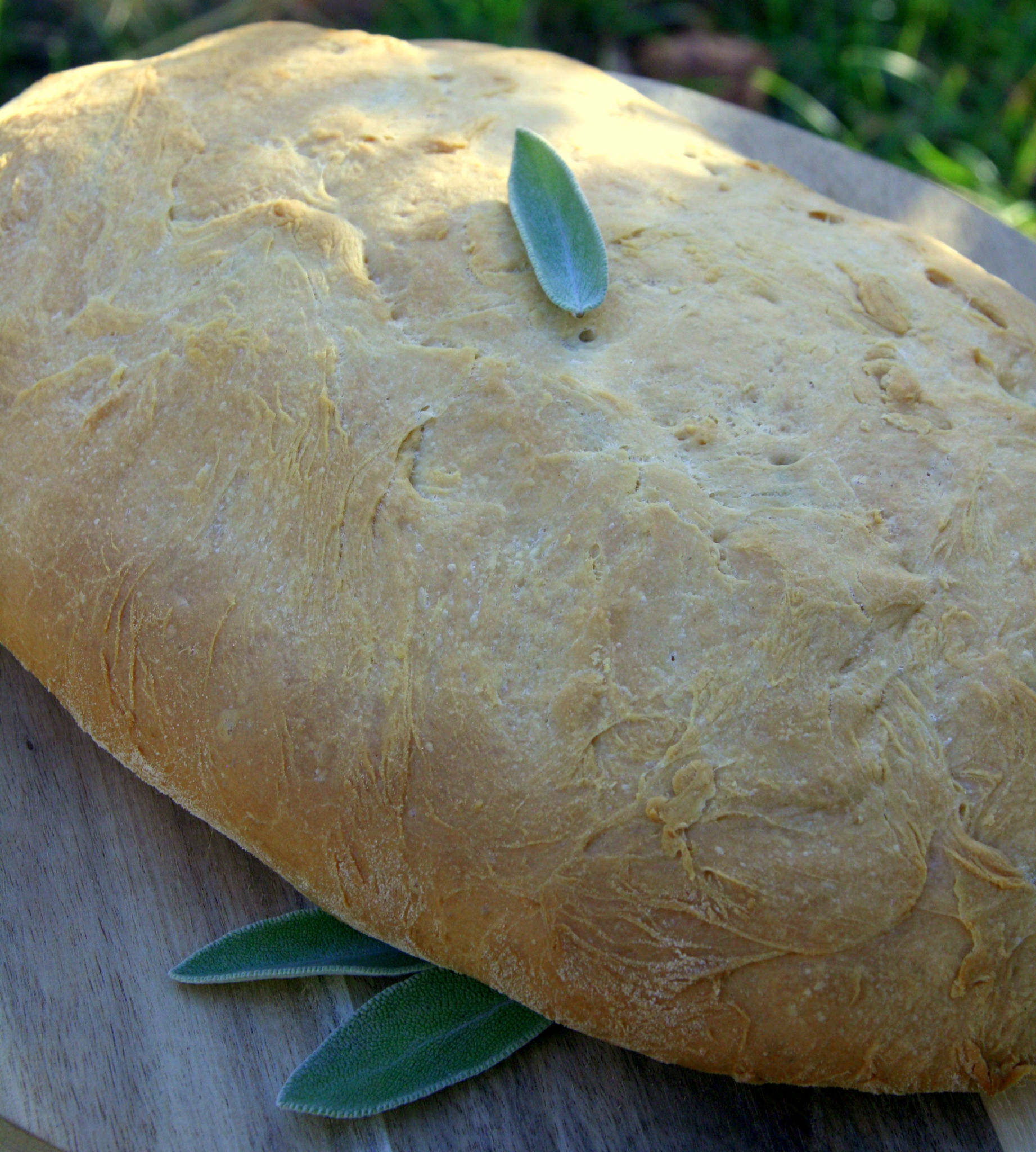 Fougasse à la sauge