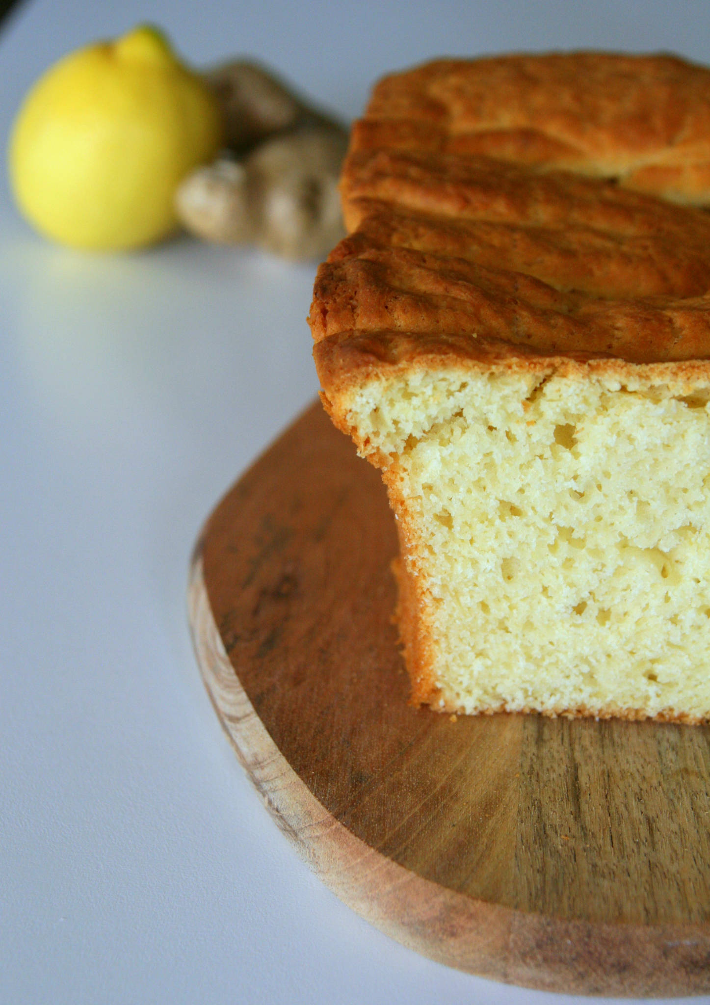 Brioche au gingembre et zestes de citron