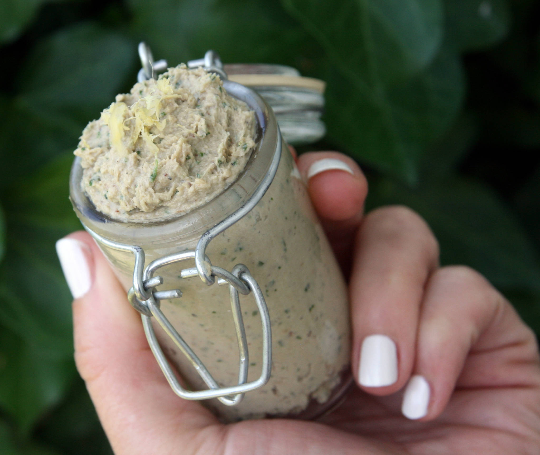 Mousse de maquereau aux noisettes torréfiées, citron & gingembre