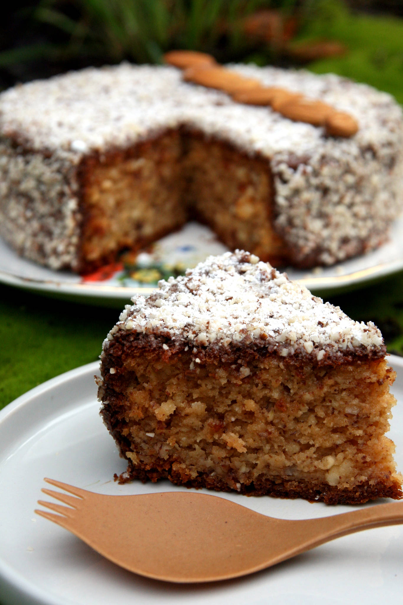 Gâteau au yaourt gourmand aux amandes