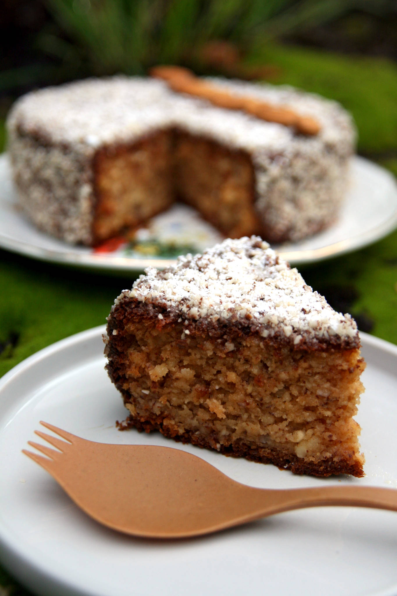 Gâteau au yaourt gourmand aux amandes